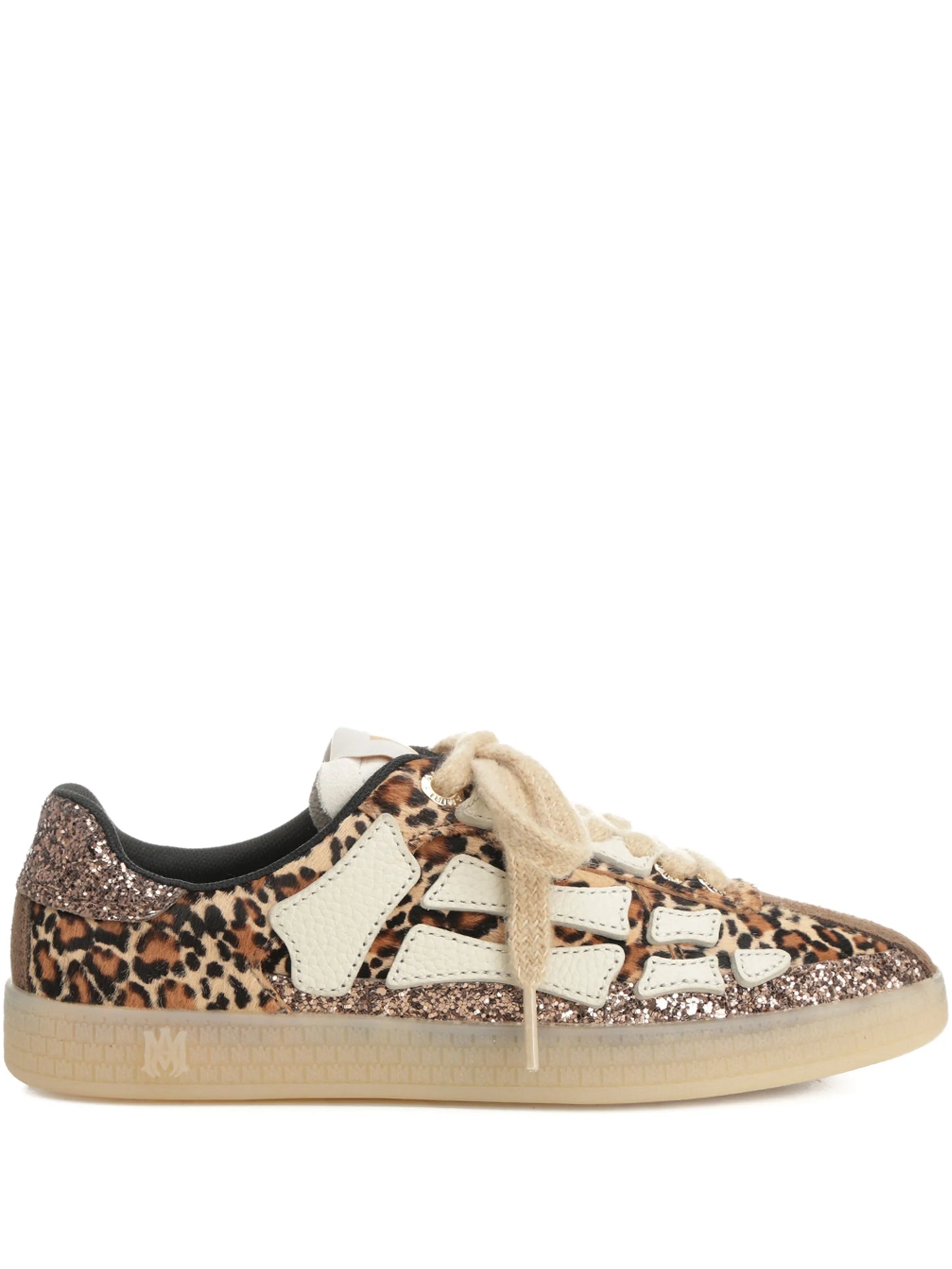 leopard-print sneakers