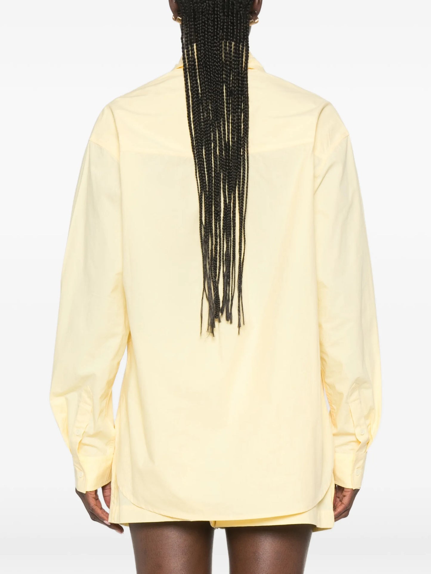 long-sleeve button-down shirt
