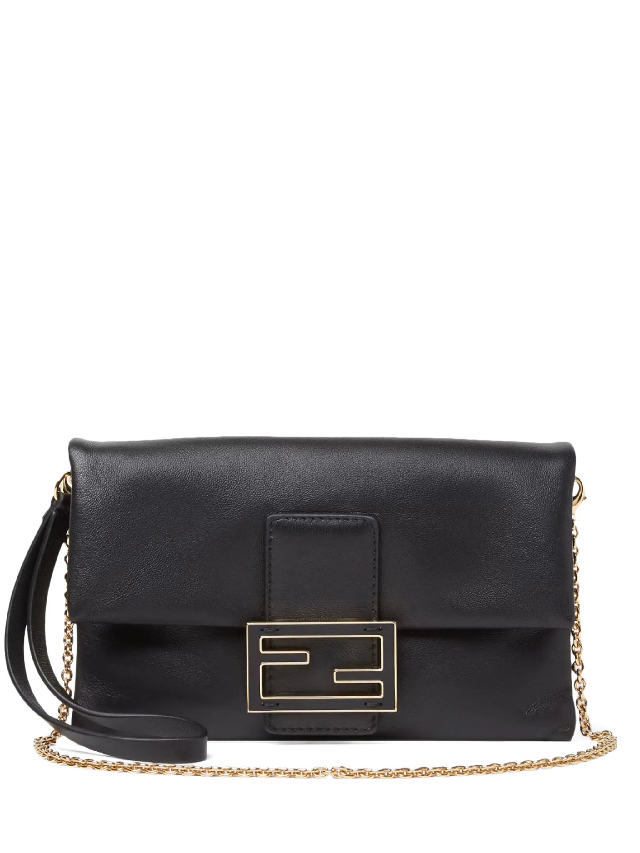 Mamma Baguette leather clucth bag