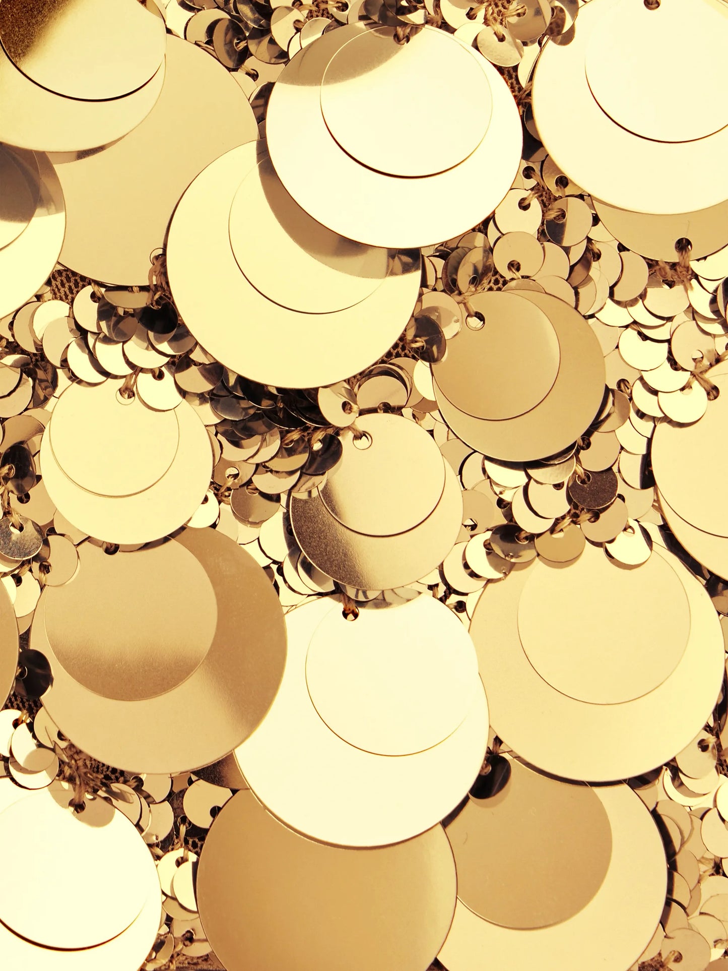 sequin-embroidered shoulder bag