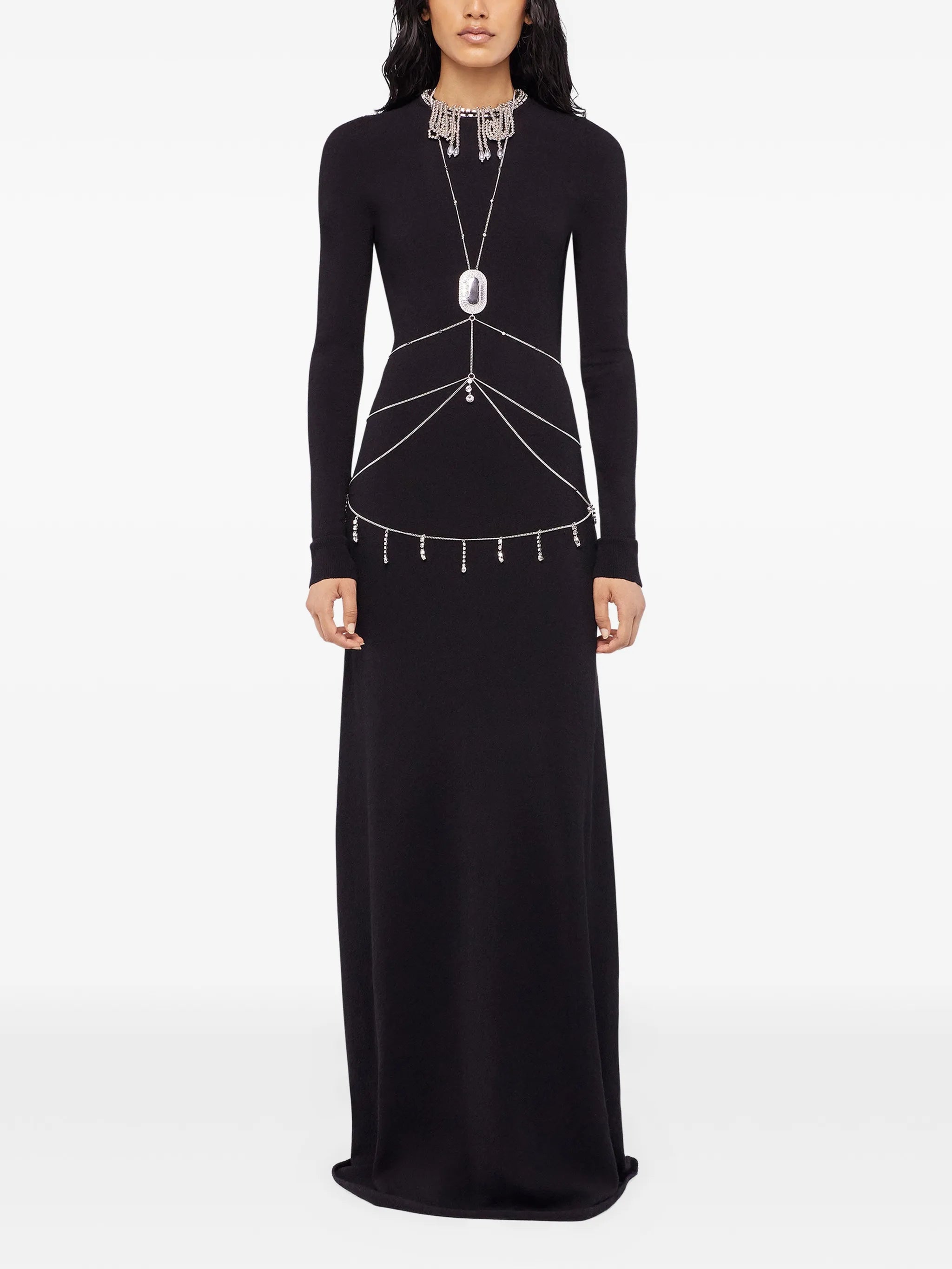 maxi backless dress