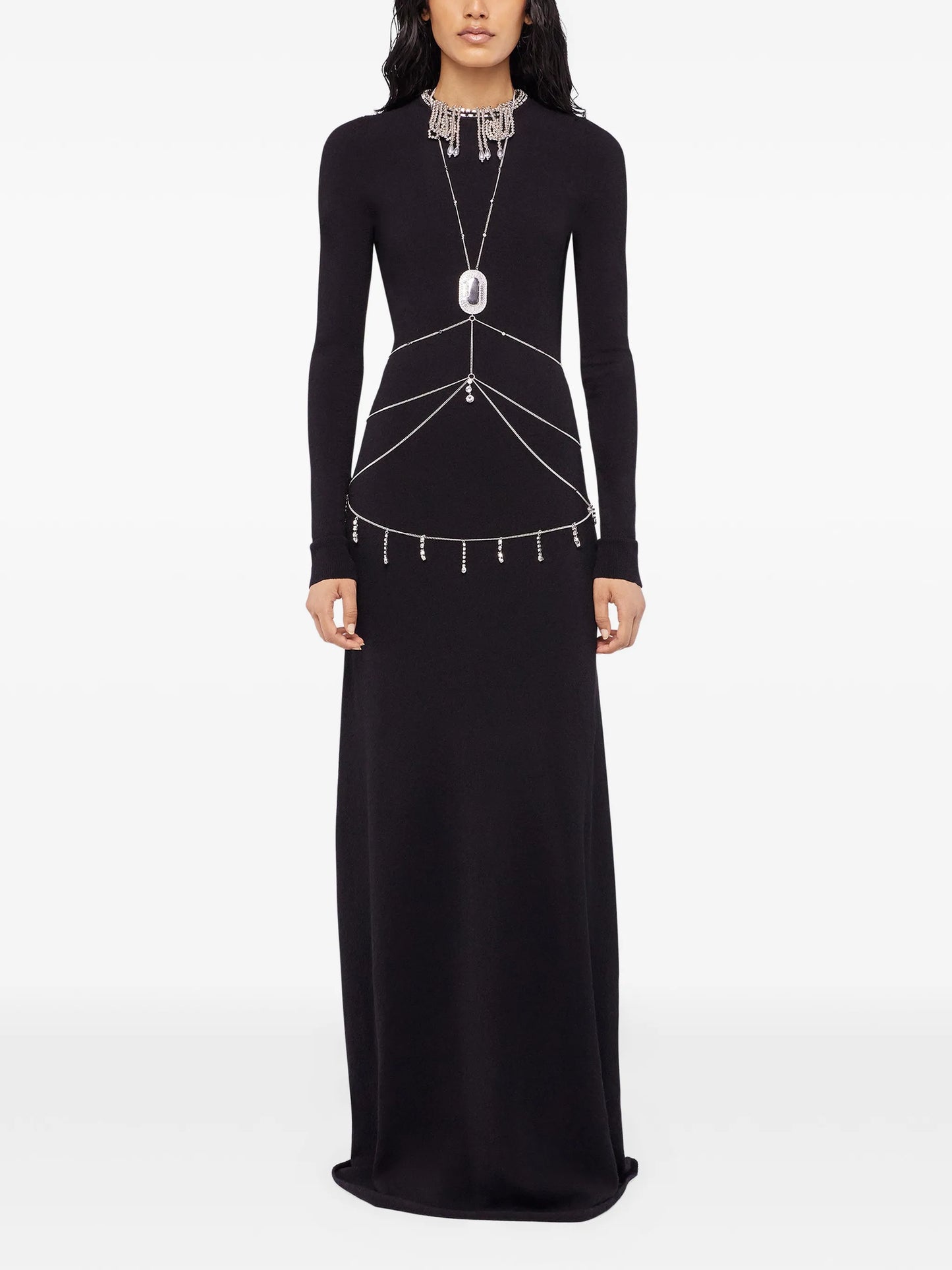 maxi backless dress