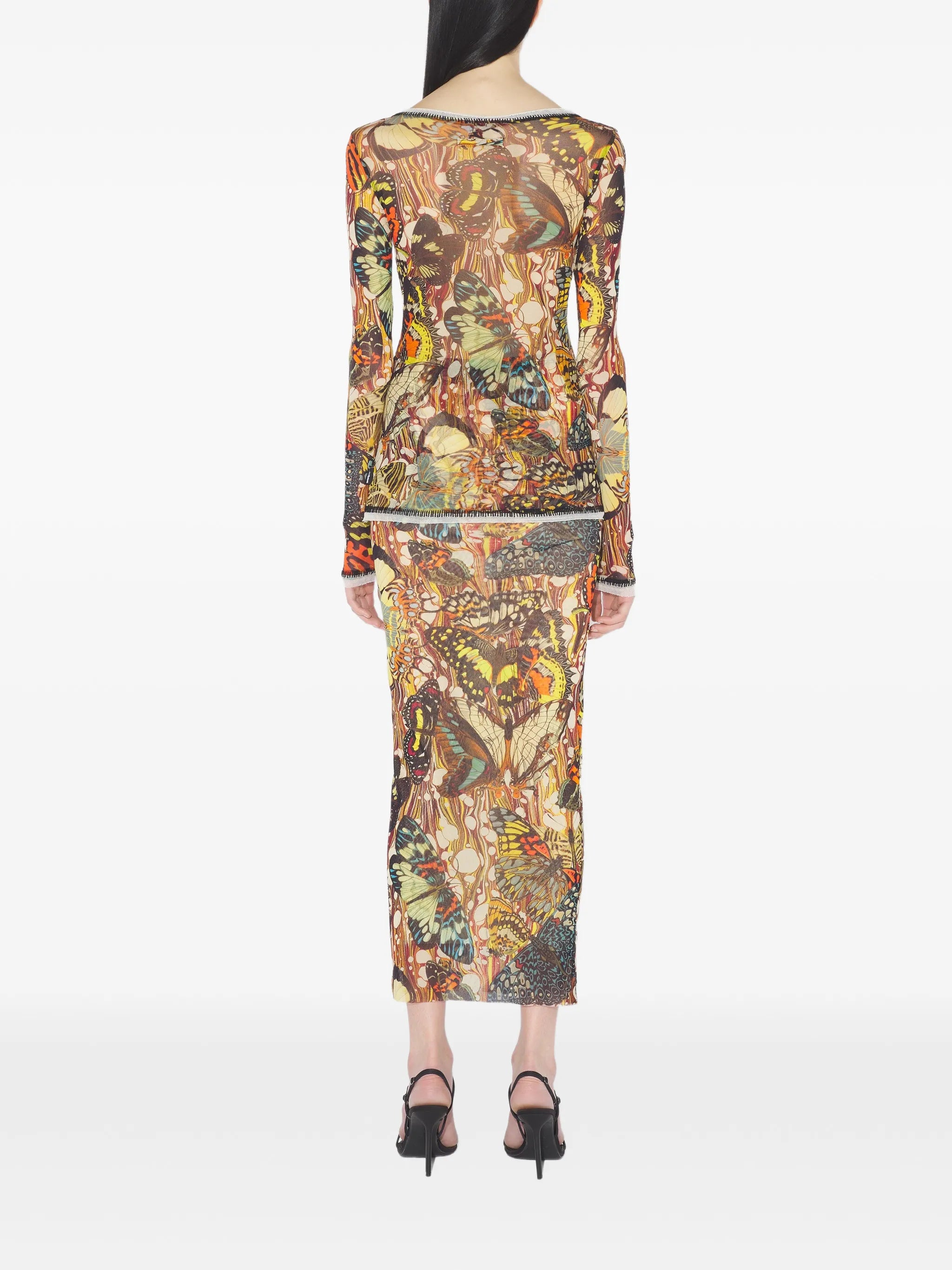 Papillon Jaune lacing top