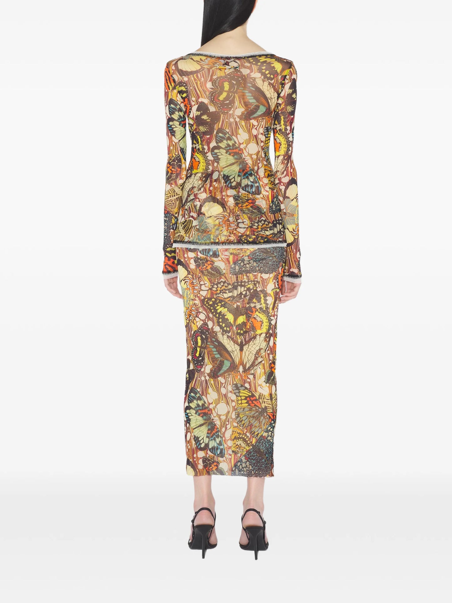 Papillon Jaune lacing top