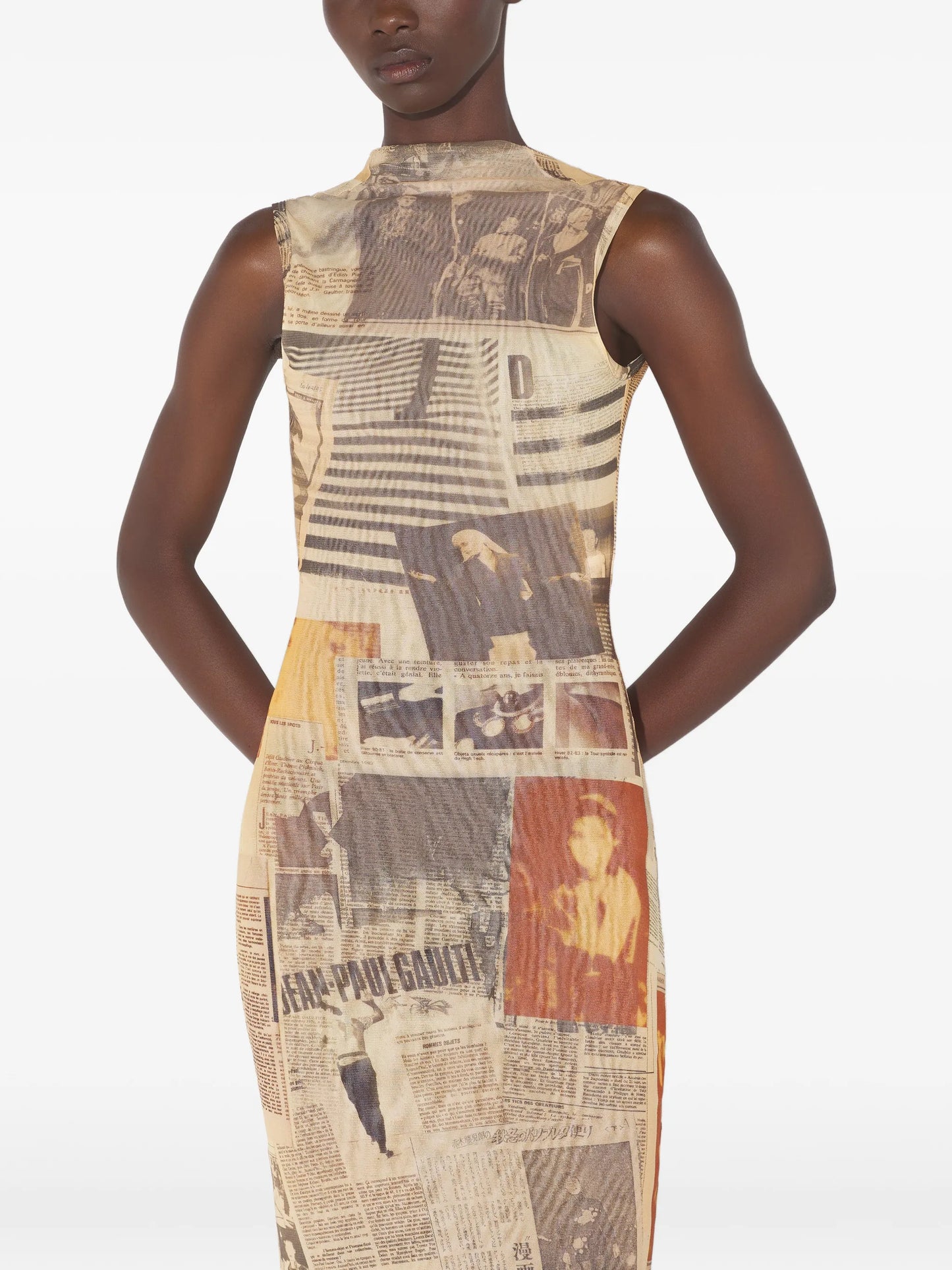 open-back maxi dress