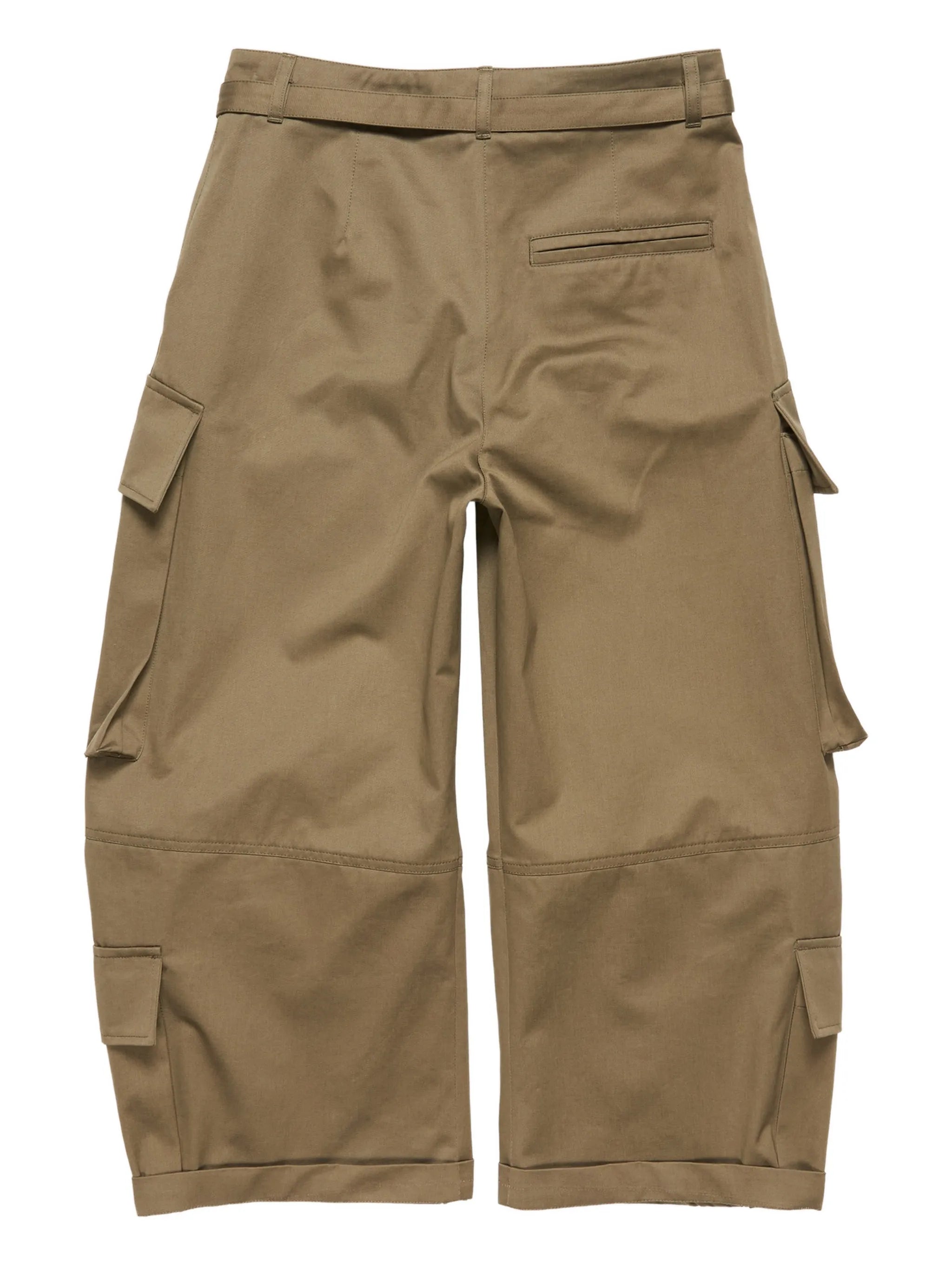belted cargo pants