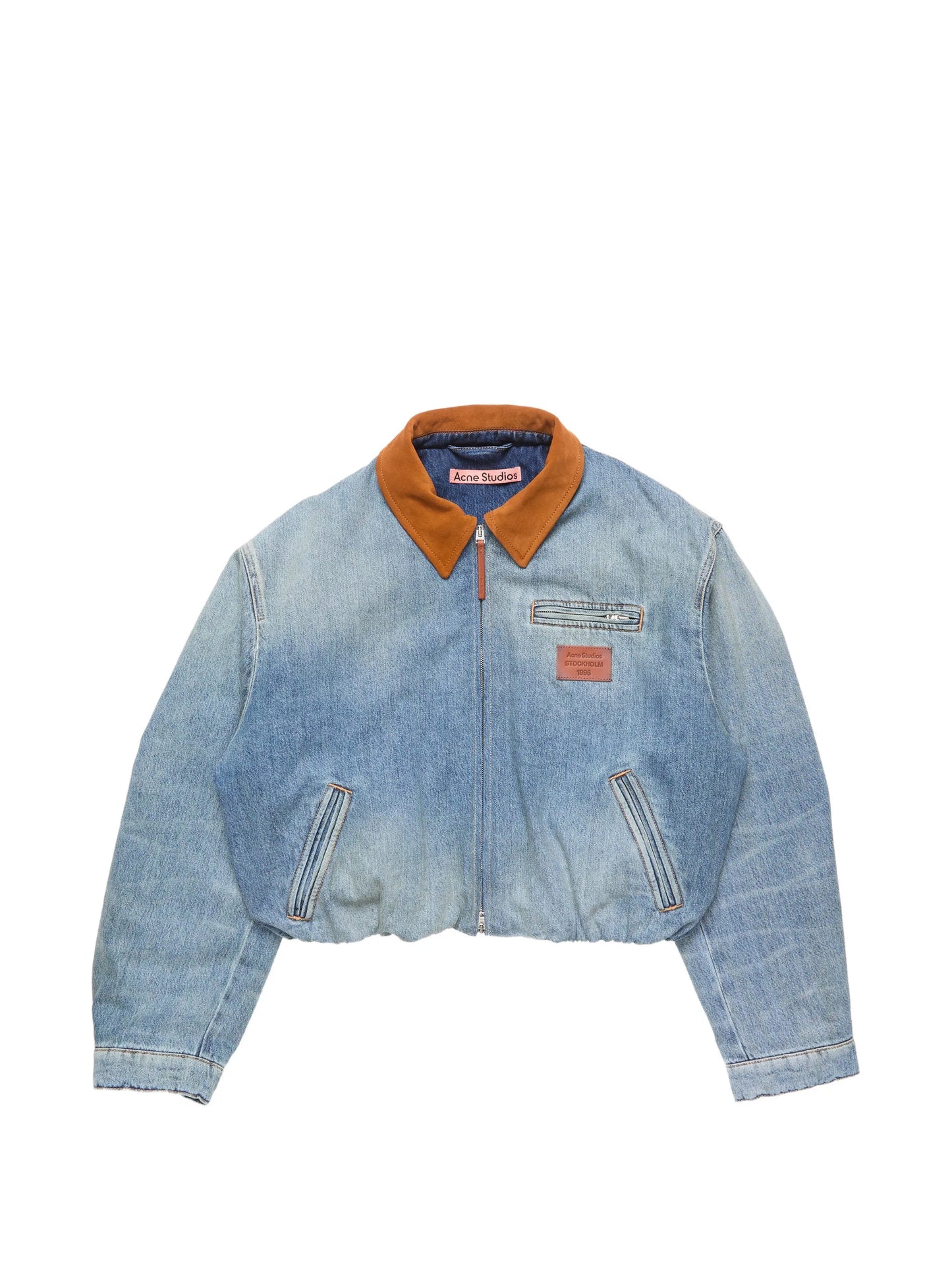 denim bomber jacket