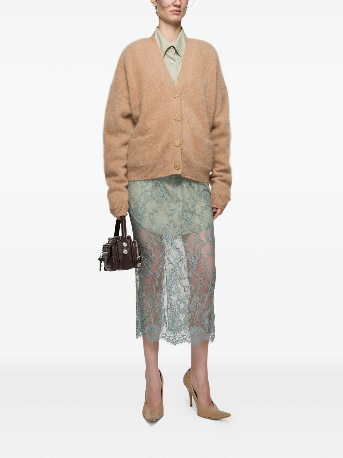 cashmere cardigan