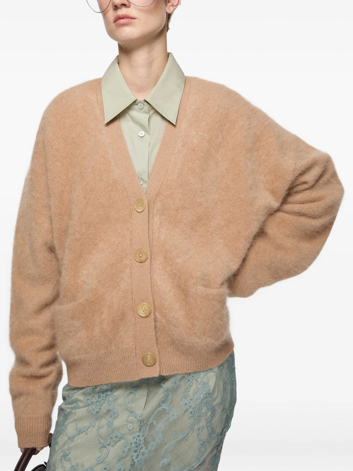cashmere cardigan