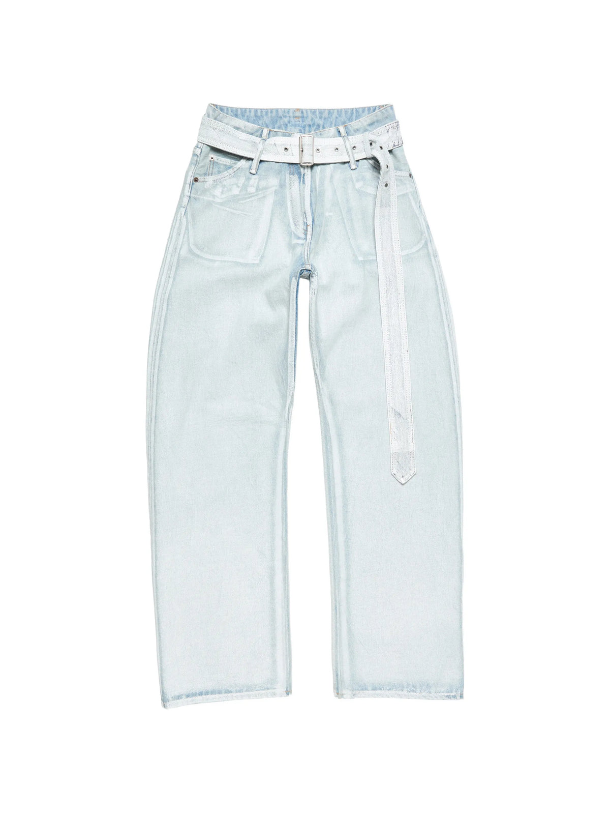 jeans with belt