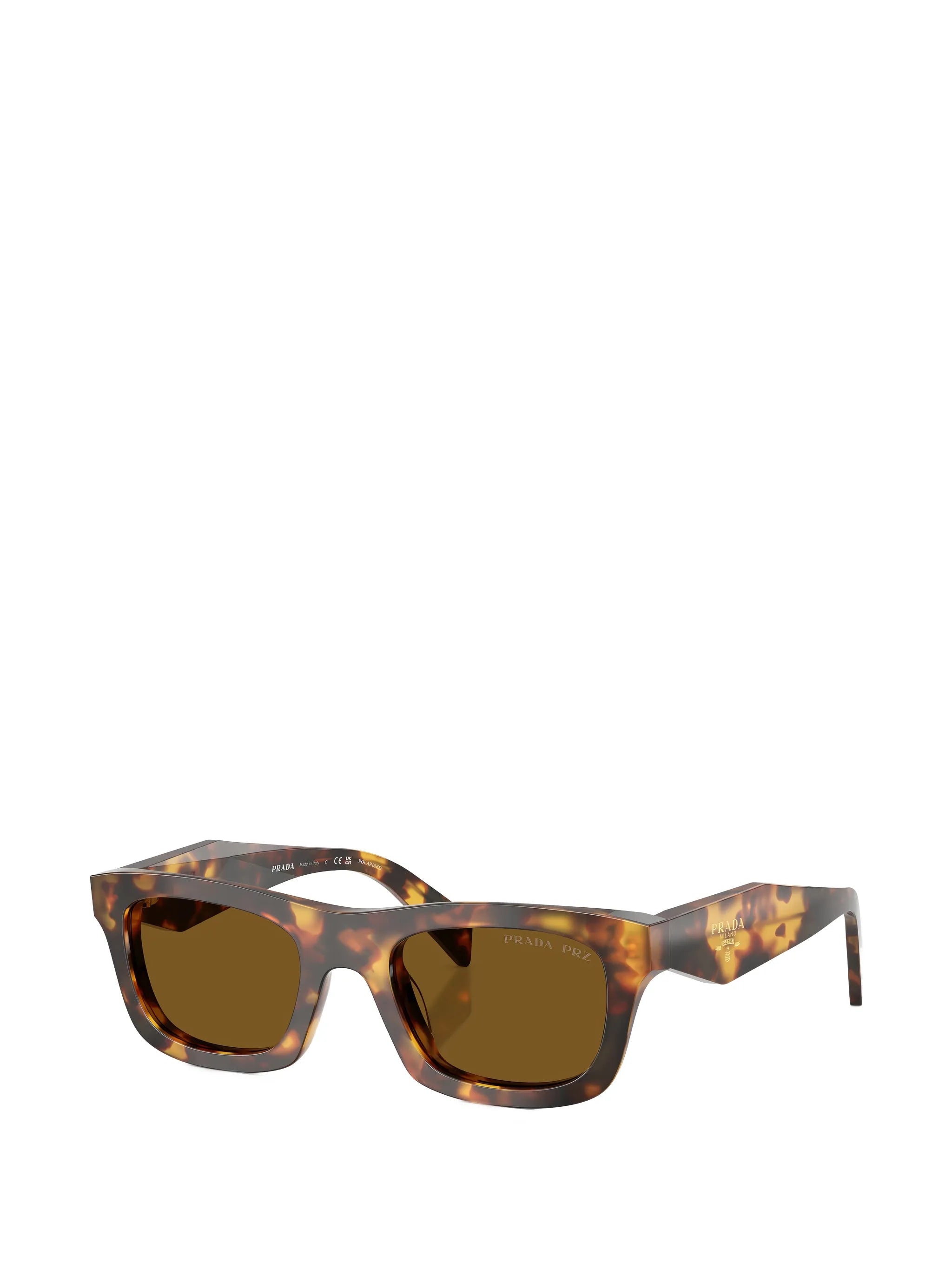 sunglasses with Prada logo