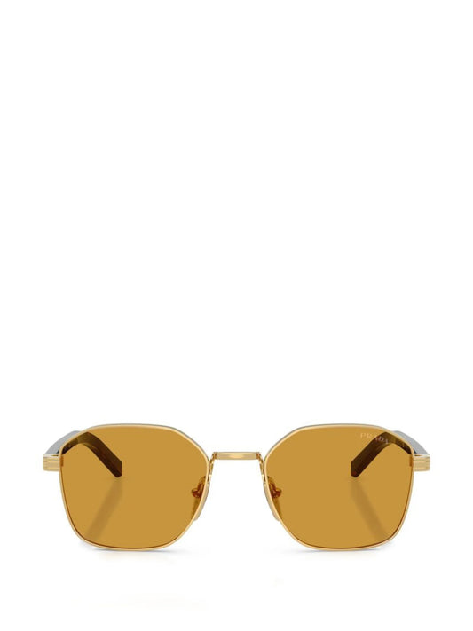 geometric-frame sunglasses