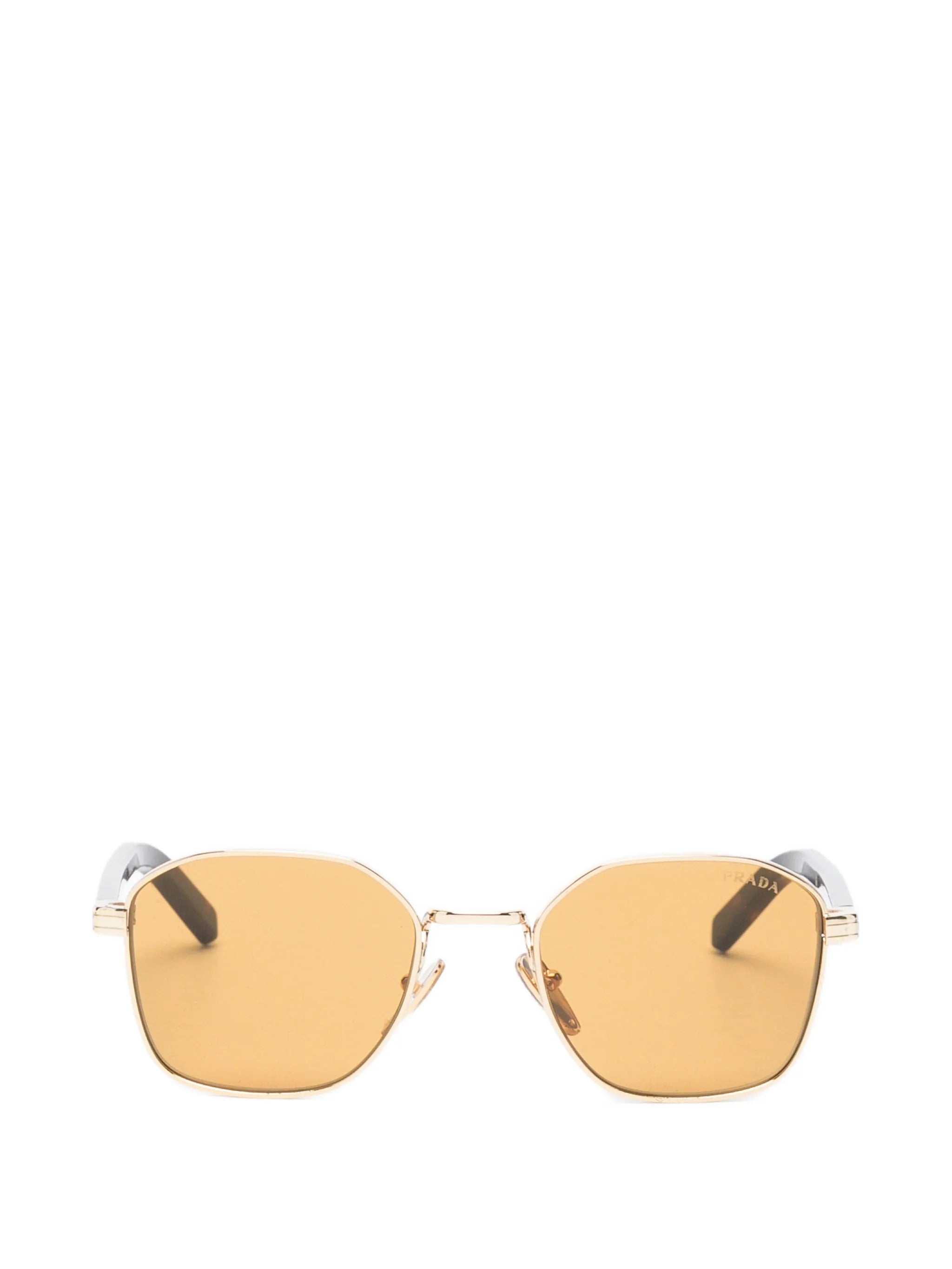 geometric-frame sunglasses