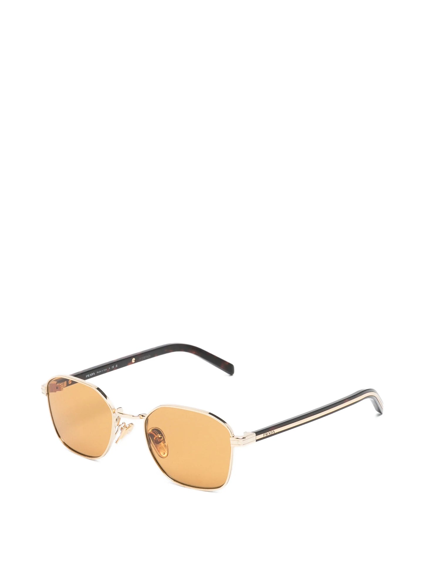 geometric-frame sunglasses