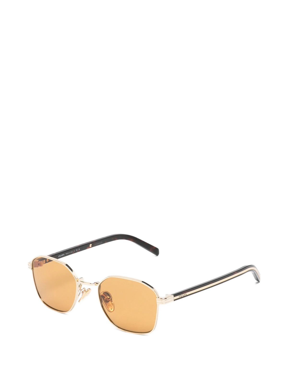 geometric-frame sunglasses
