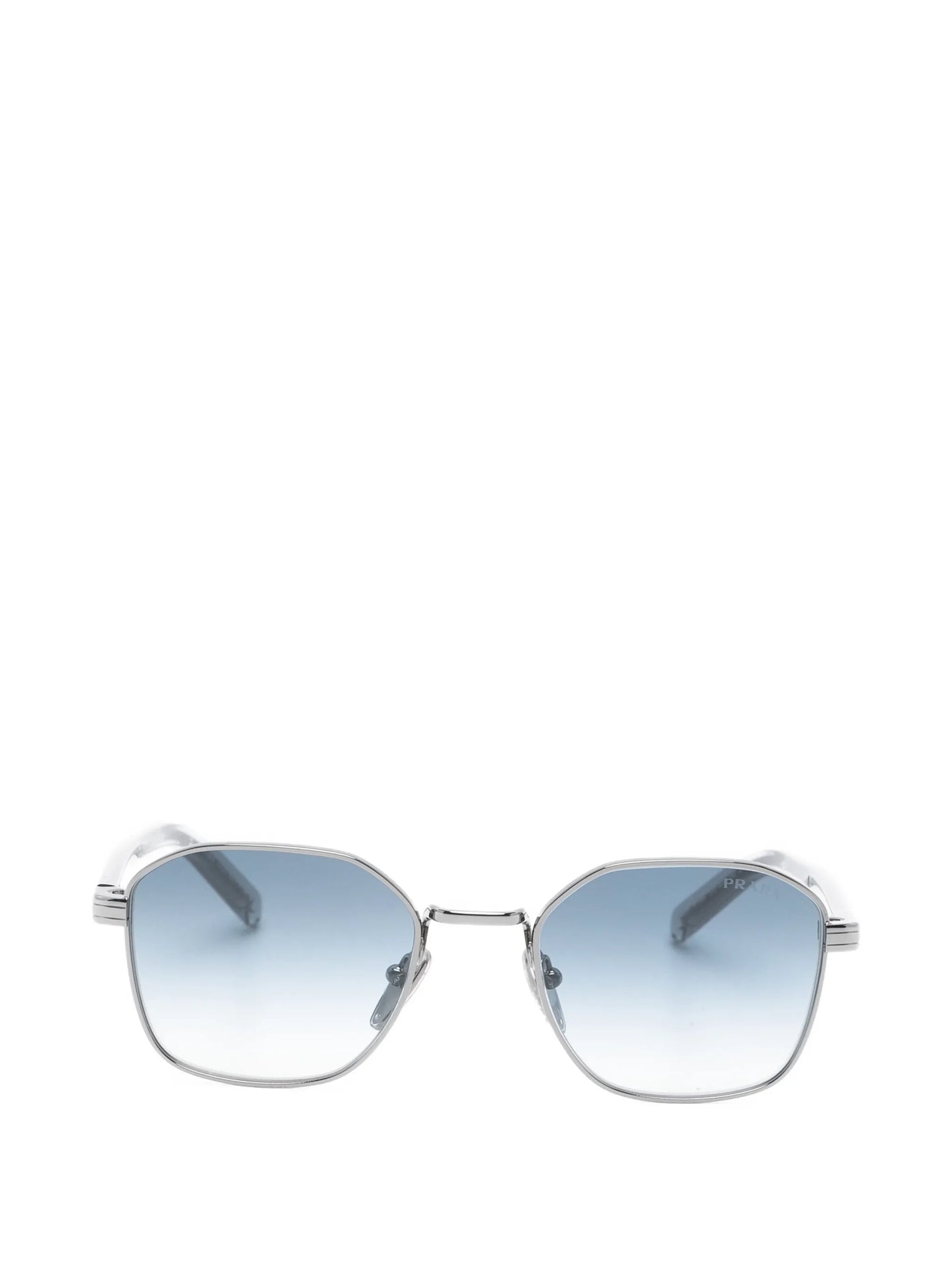geometric-frame sunglasses