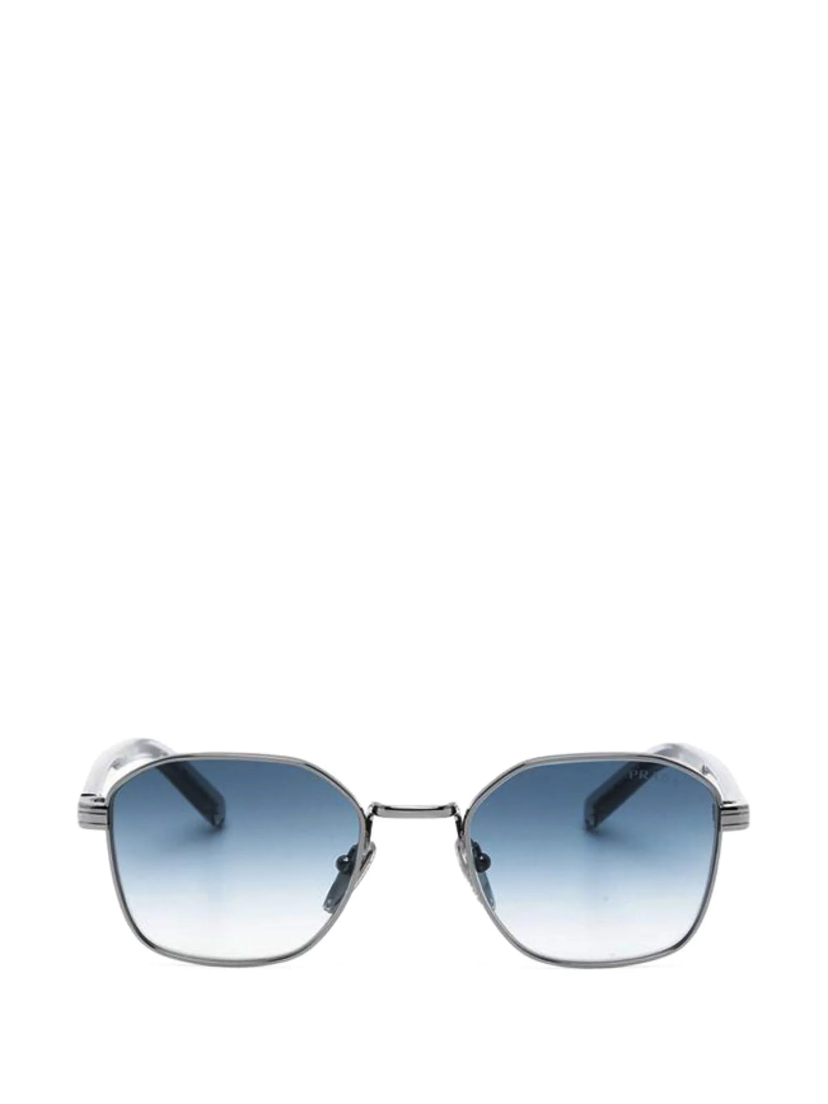 geometric-frame sunglasses