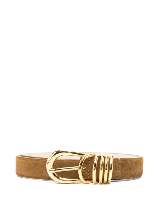 Hollyhock suede belt