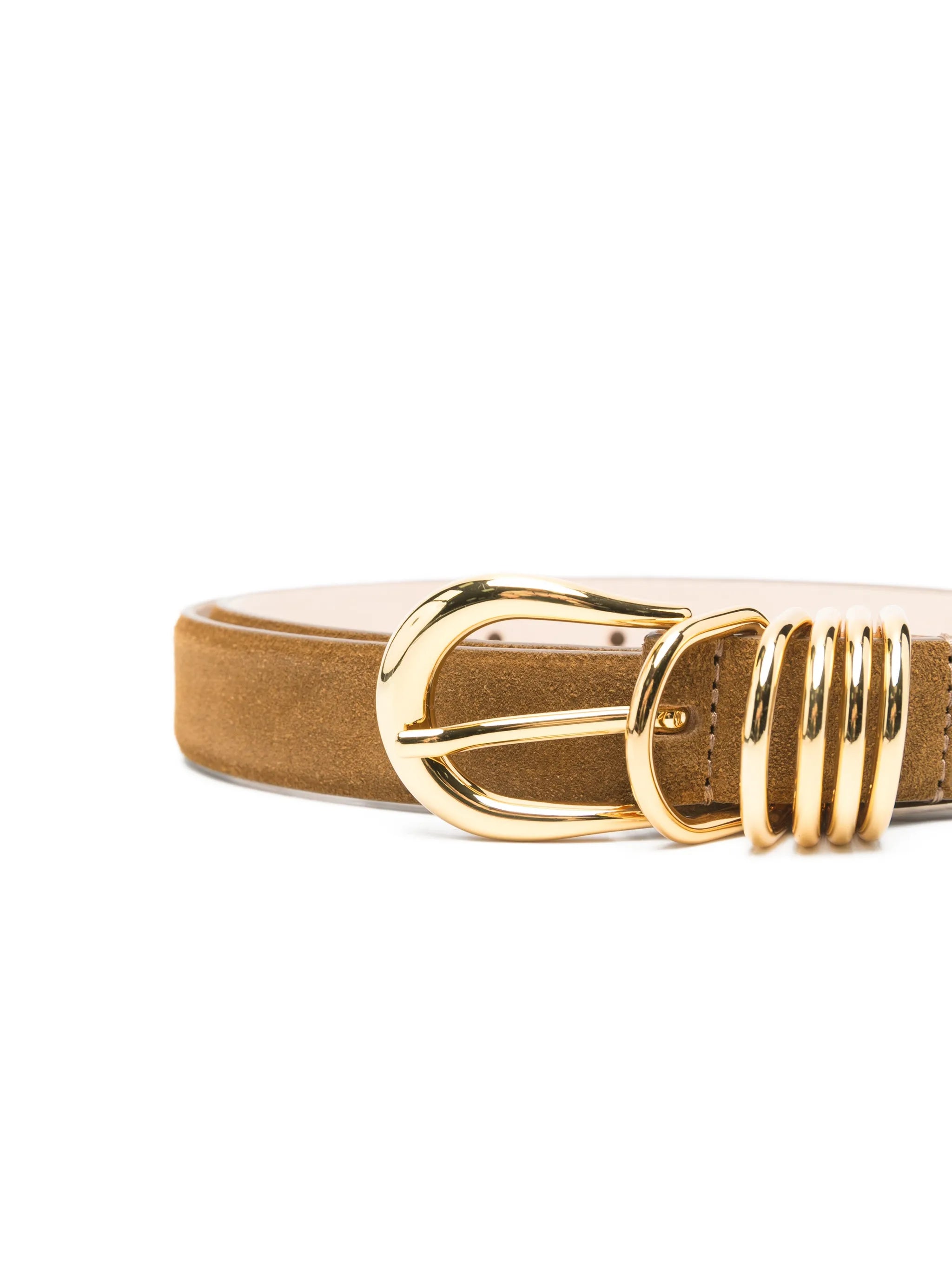 Hollyhock suede belt