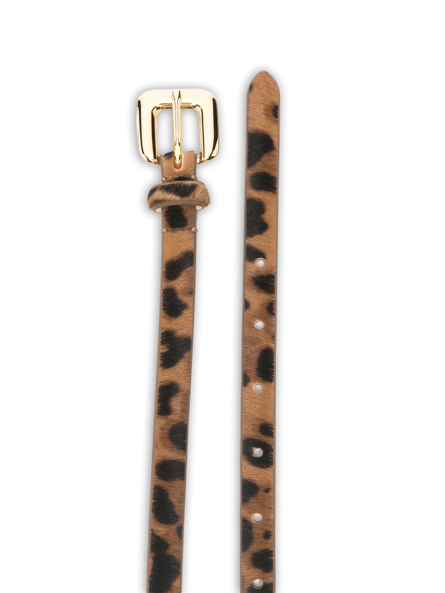 Mara jaguar-print buckled belt