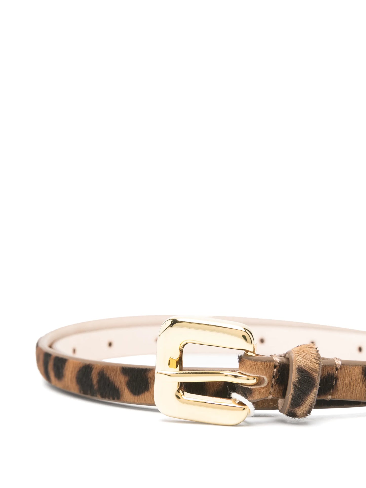 Mara jaguar-print buckled belt