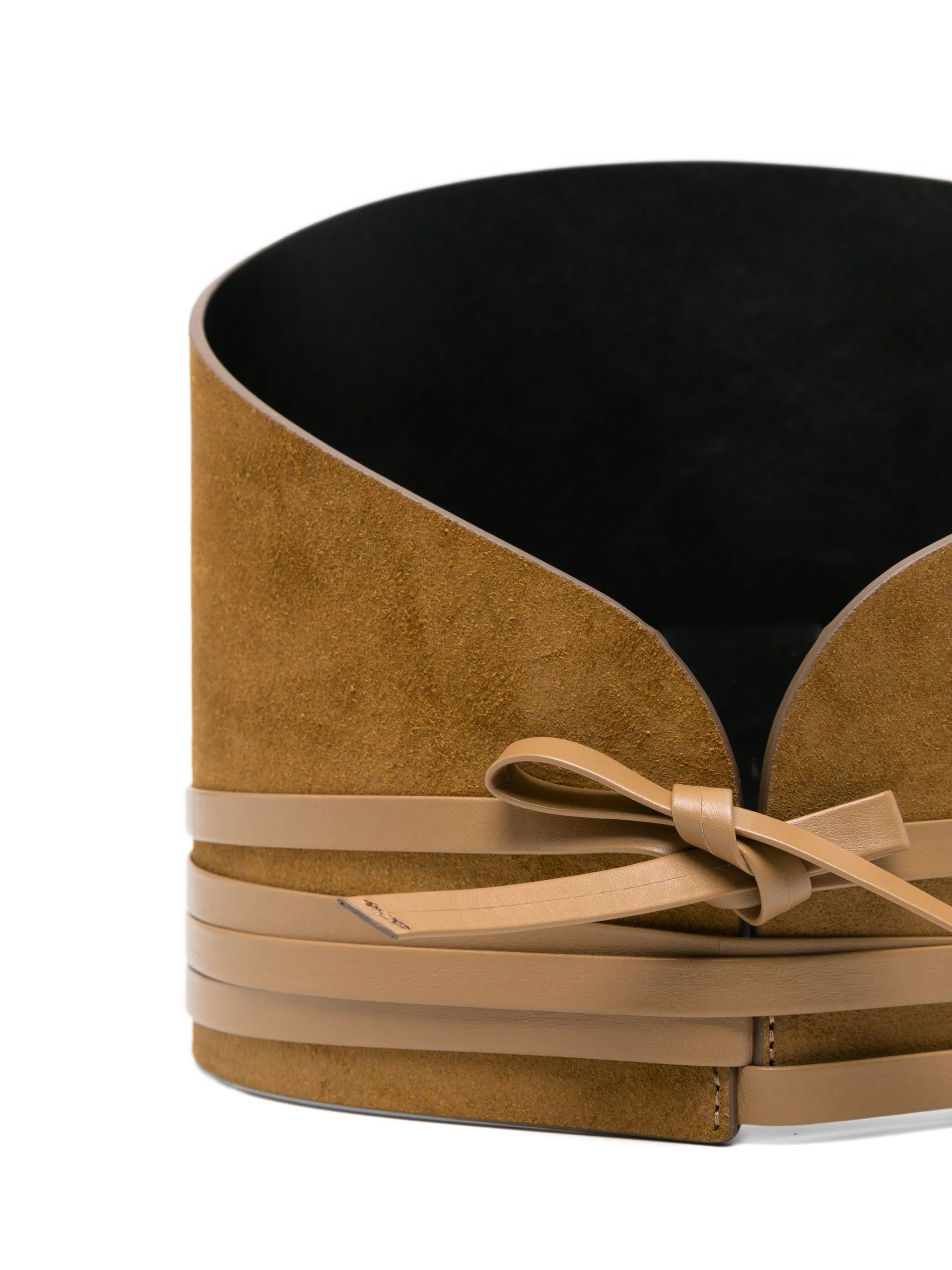 corset suede belt
