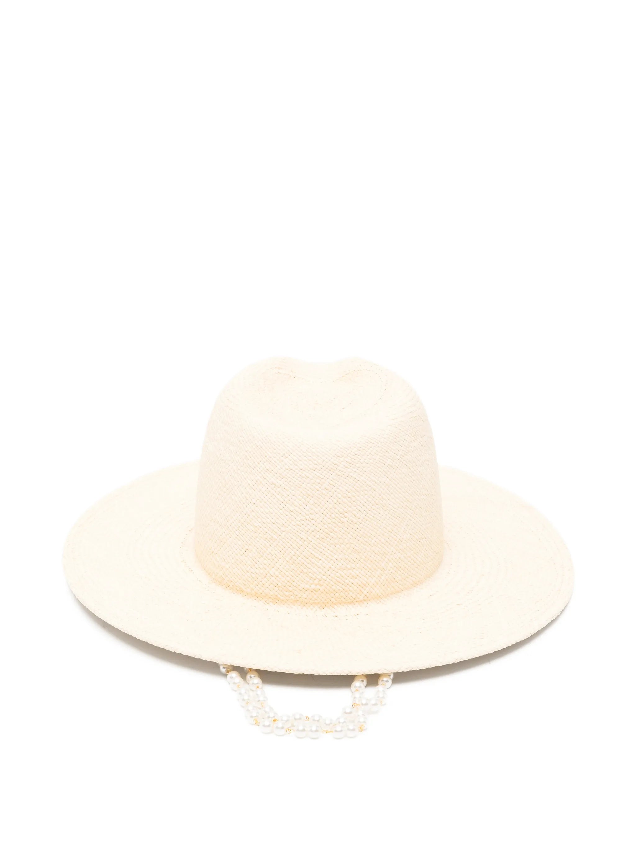 double chain strap Fedora hat