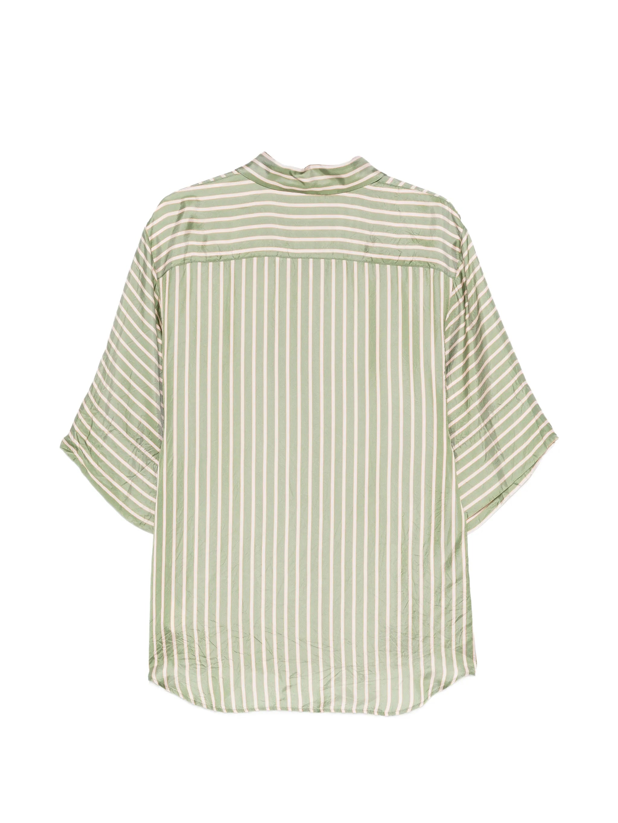 short sleeve cupro shirt