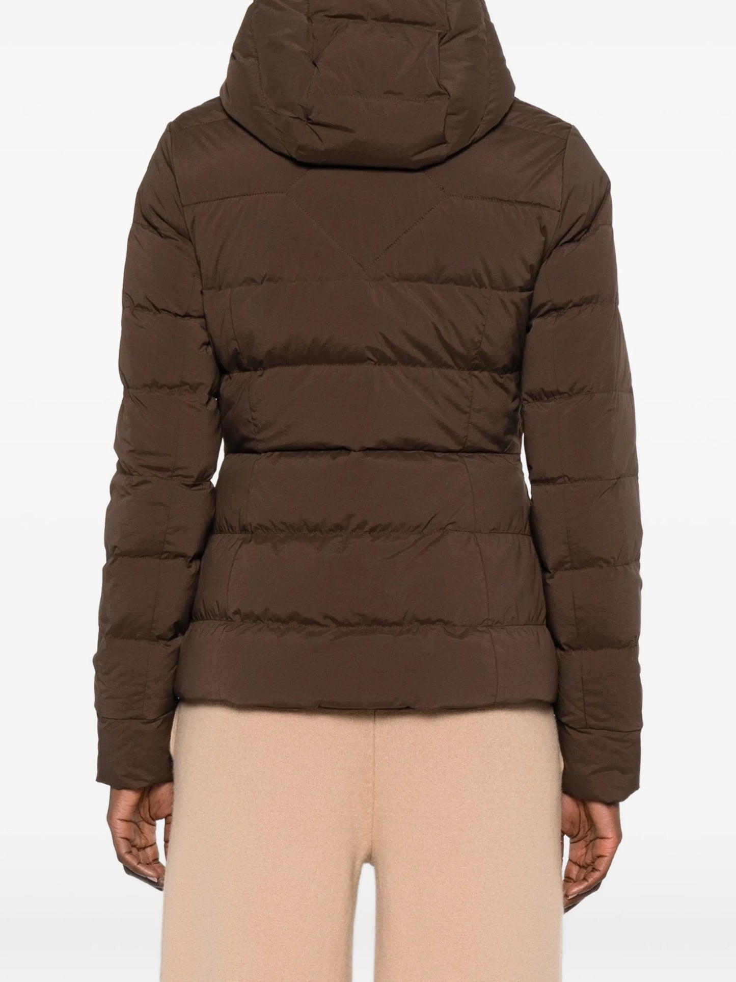 Clair padded hooded jacket