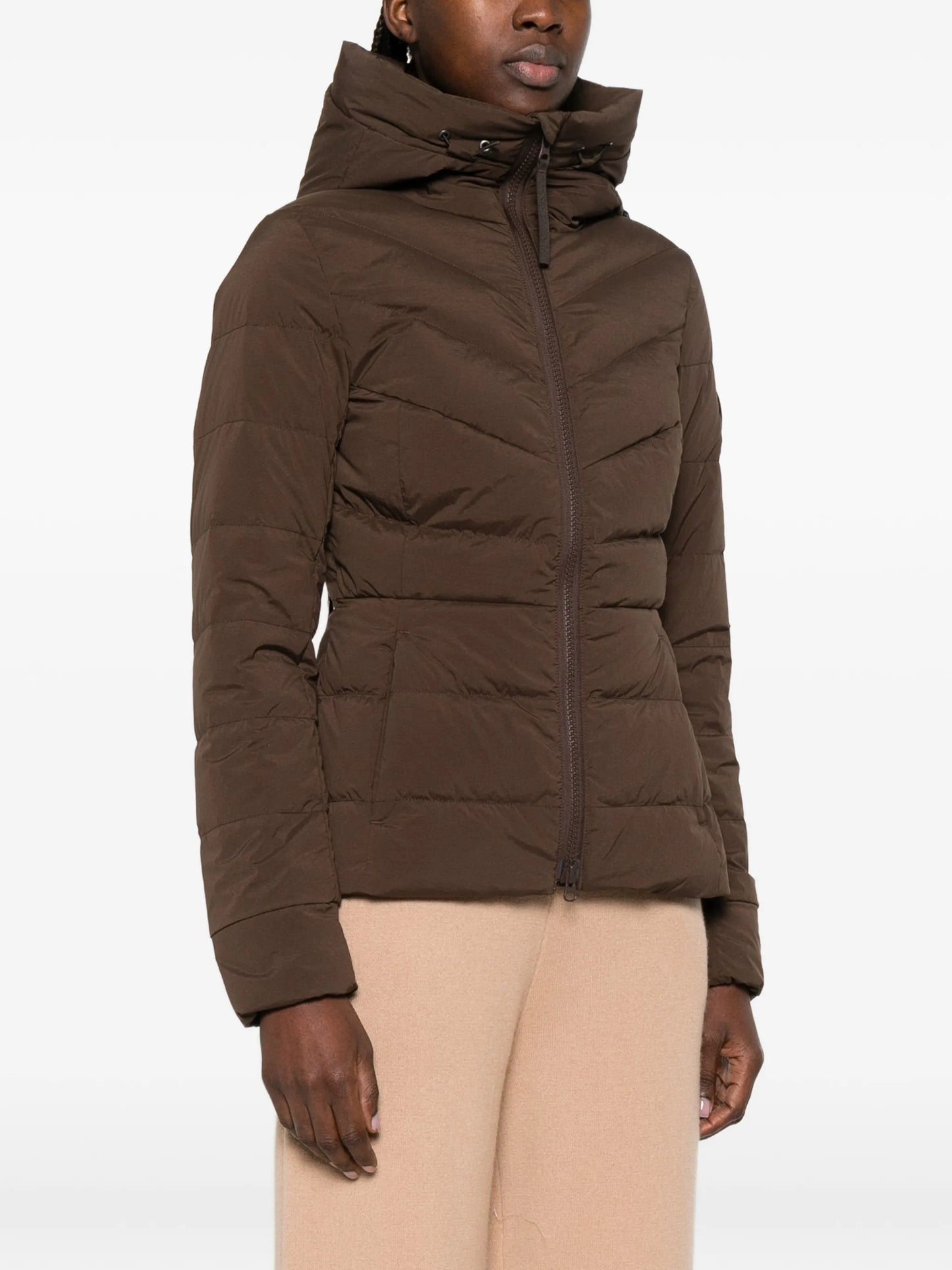 Clair padded hooded jacket