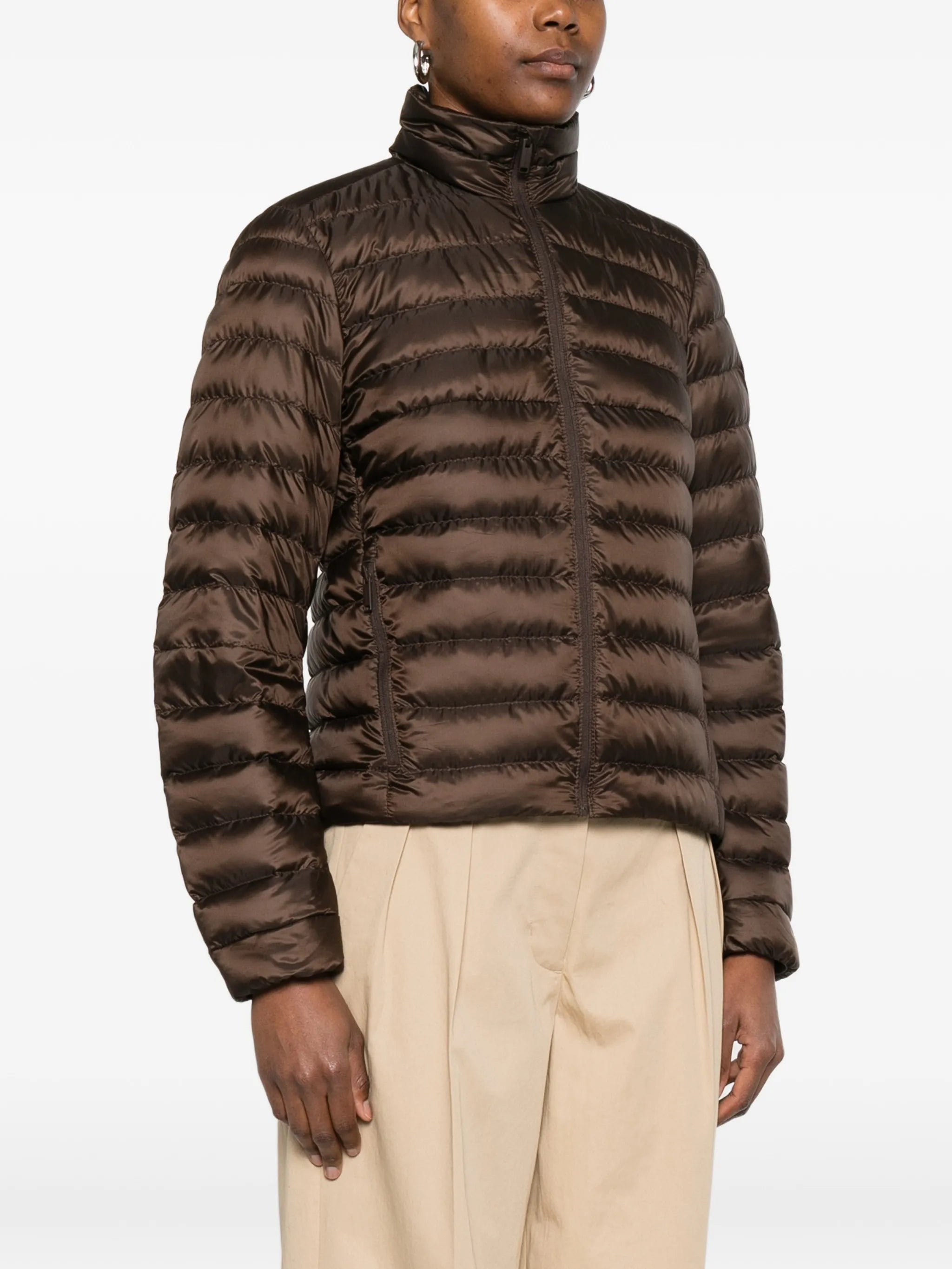 quilted puffer jacket