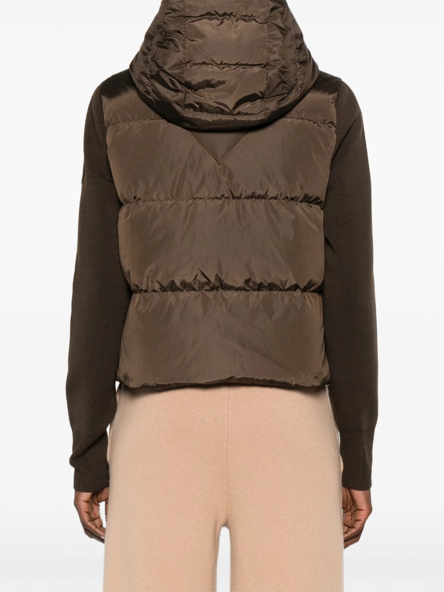 HyBridge quilted hooded jacket