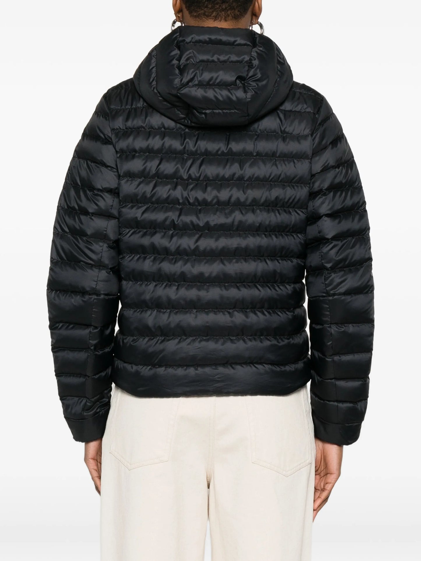 Aethera hooded quilted jacket
