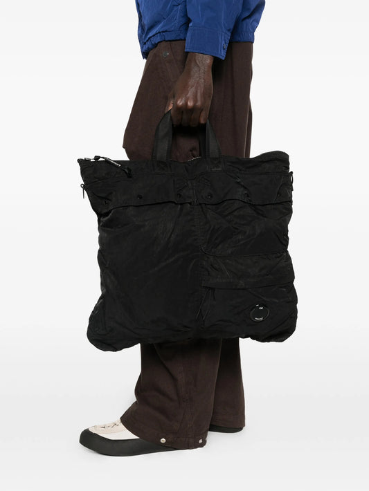 zip nylon tote bag