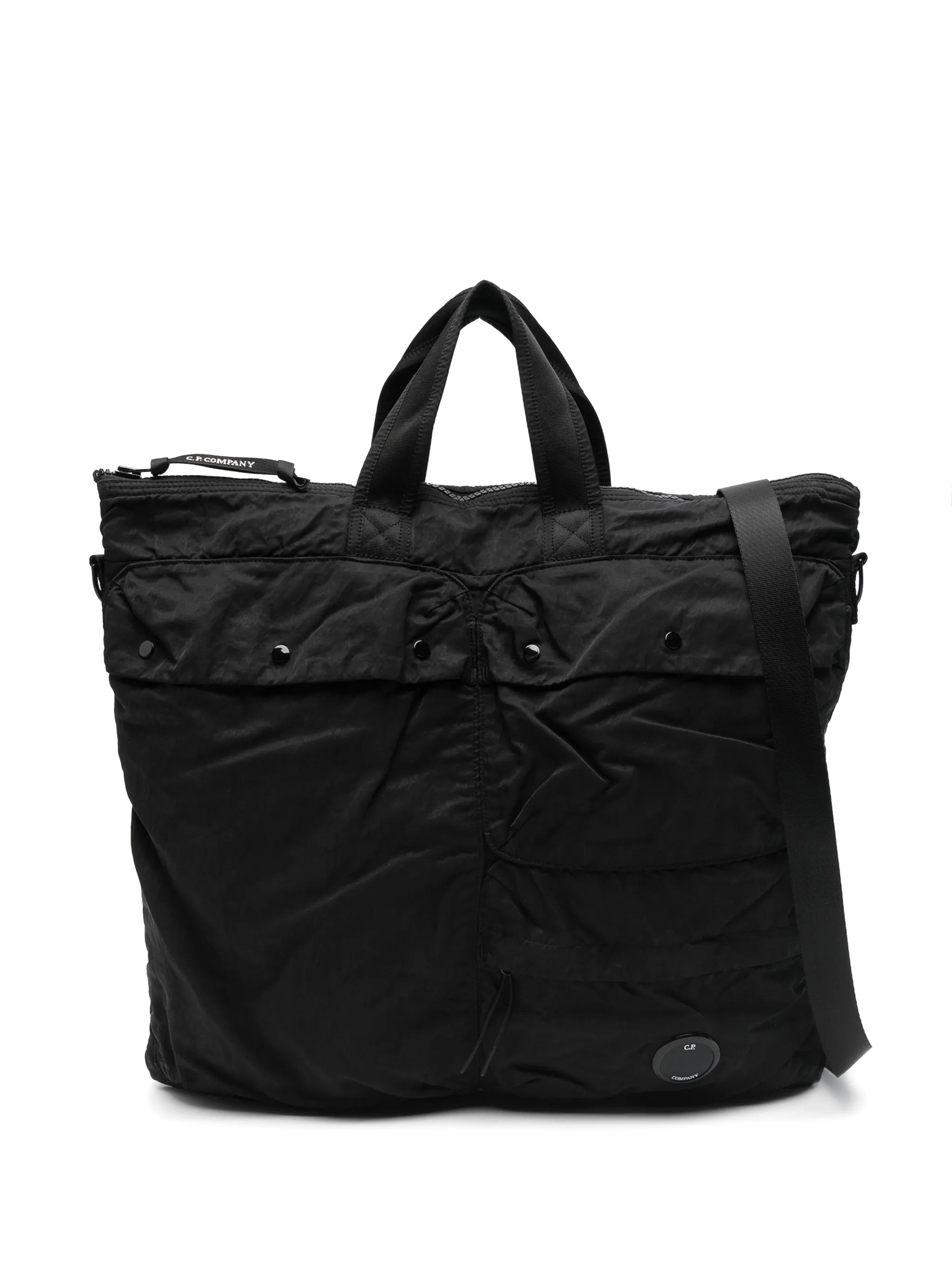 zip nylon tote bag