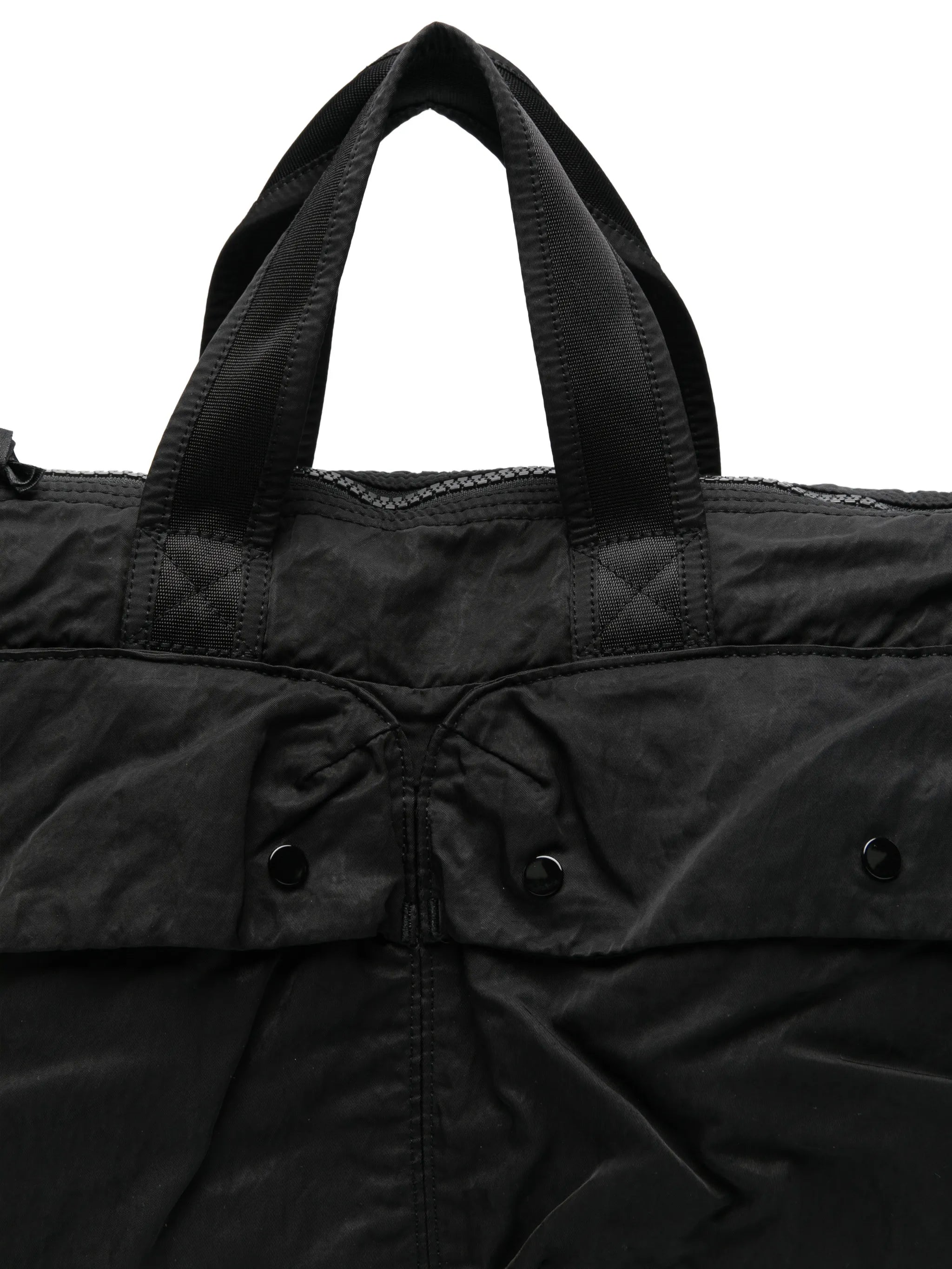 zip nylon tote bag
