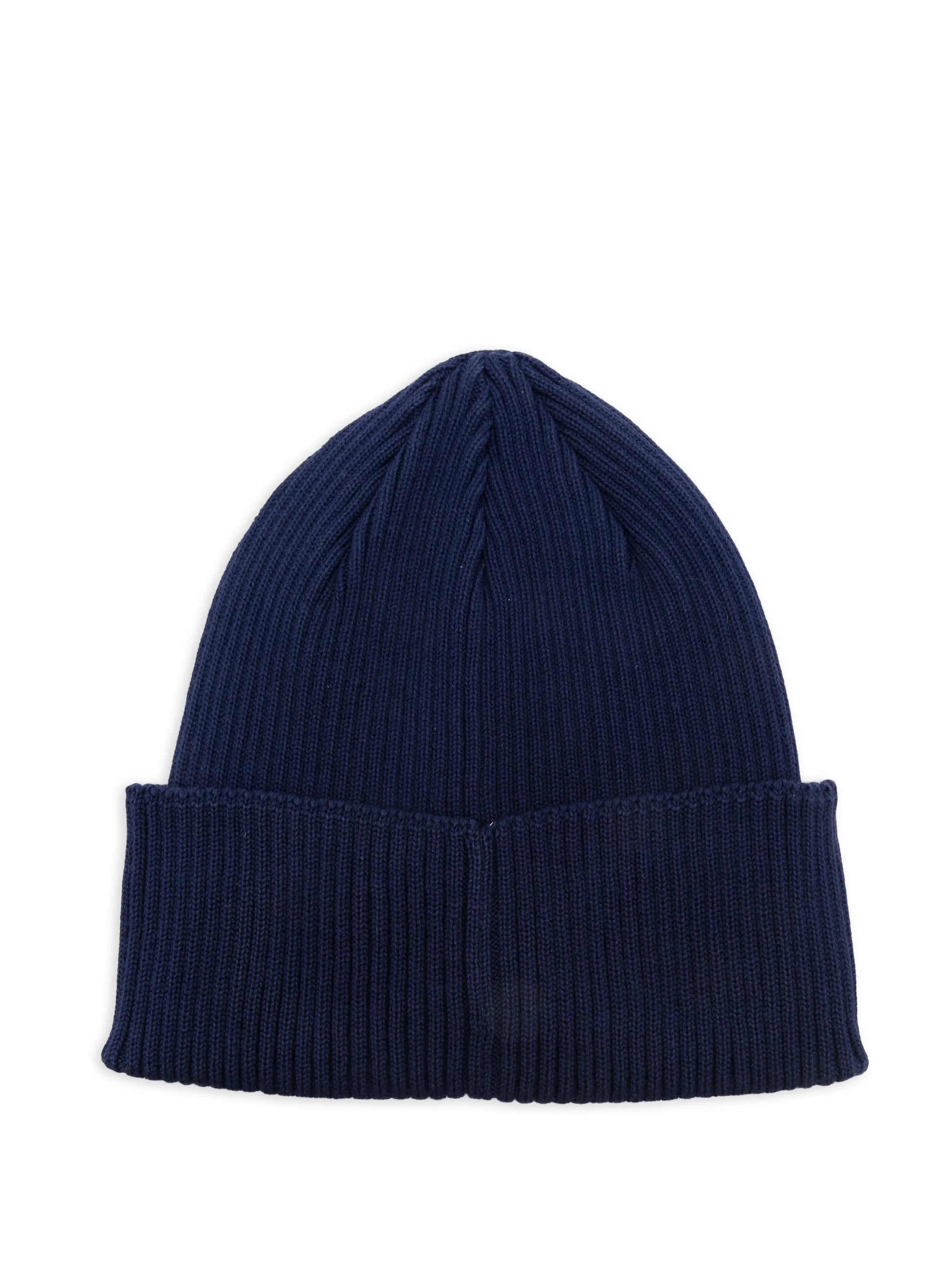 Goggle-detail beanie hat