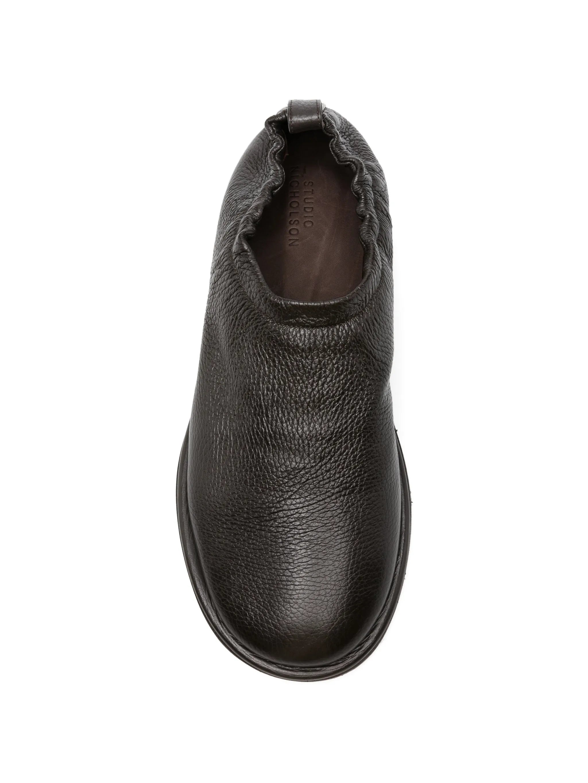 Korine elasticated leather loafers