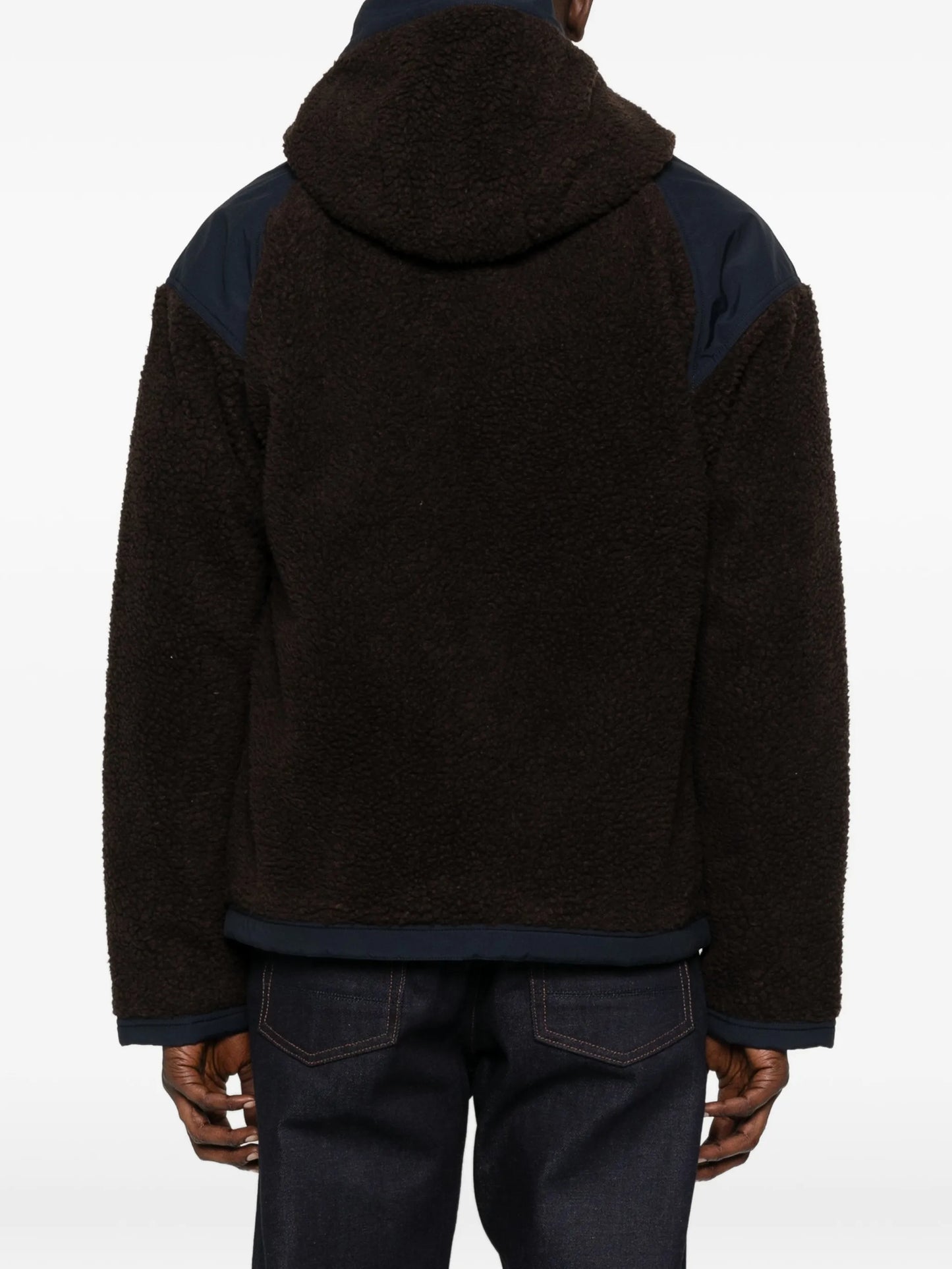 Alberni reversible fleece bomber jacket