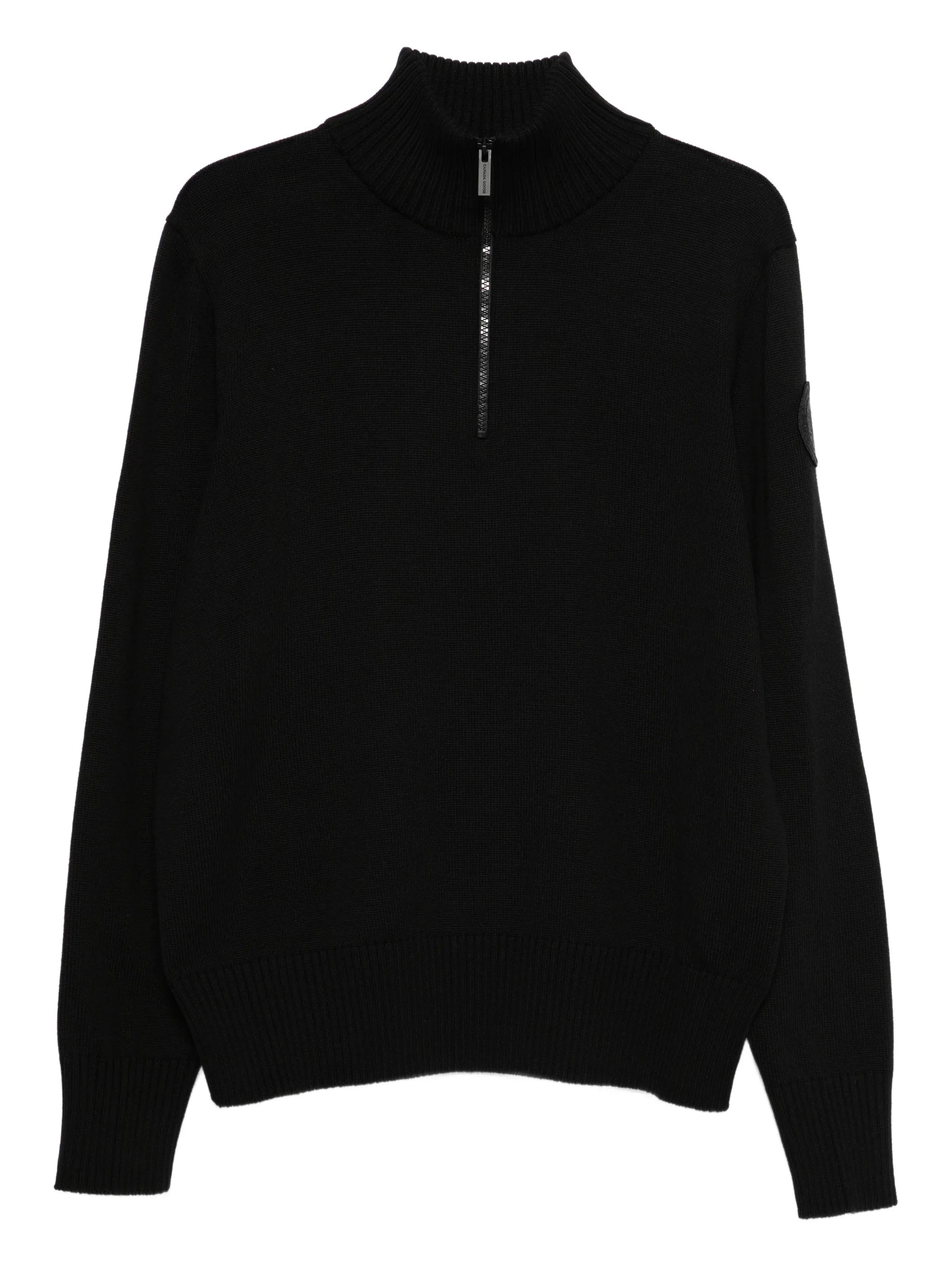half-zip sweater