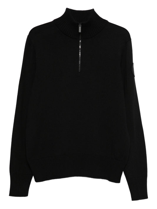 half-zip sweater