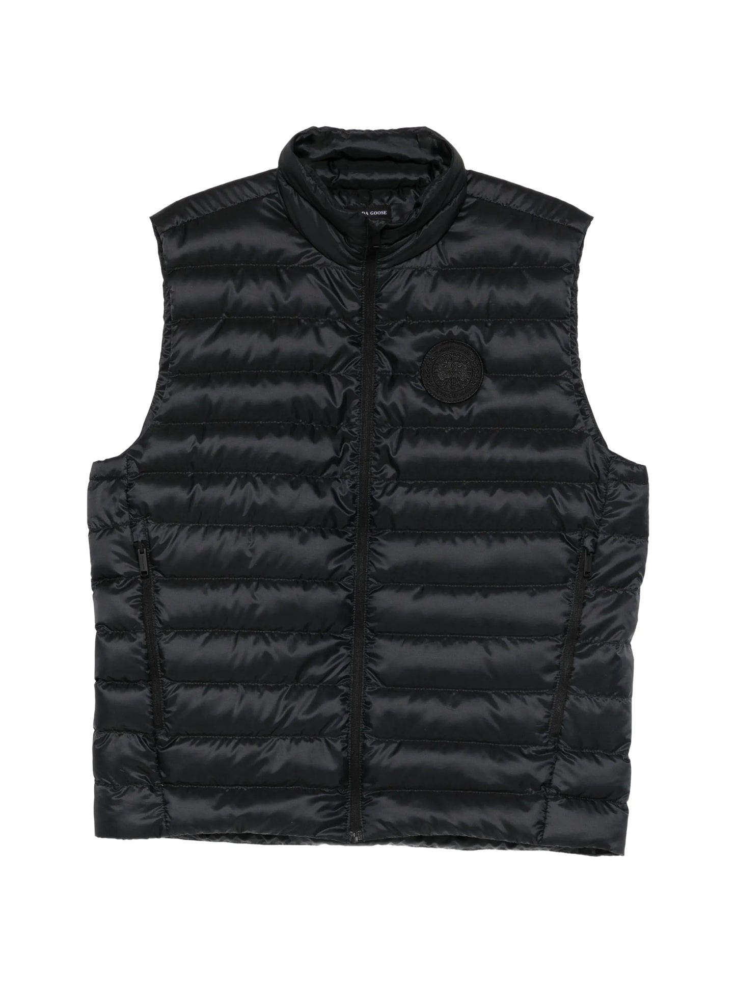 padded zip-up gilet