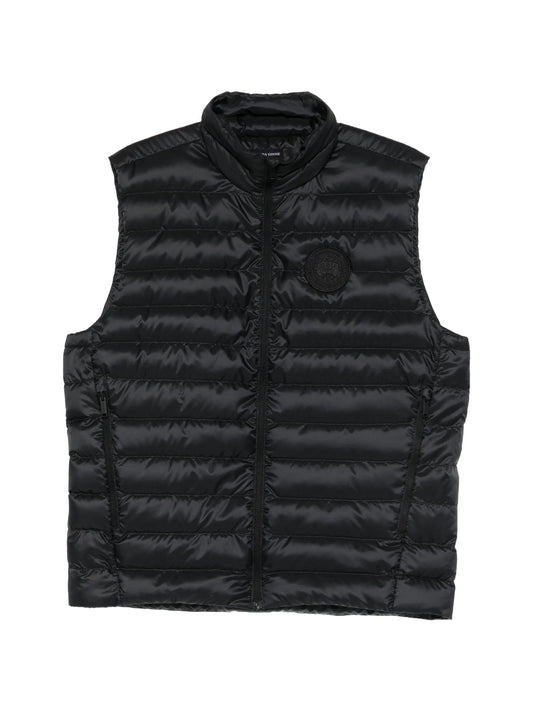 padded zip-up gilet