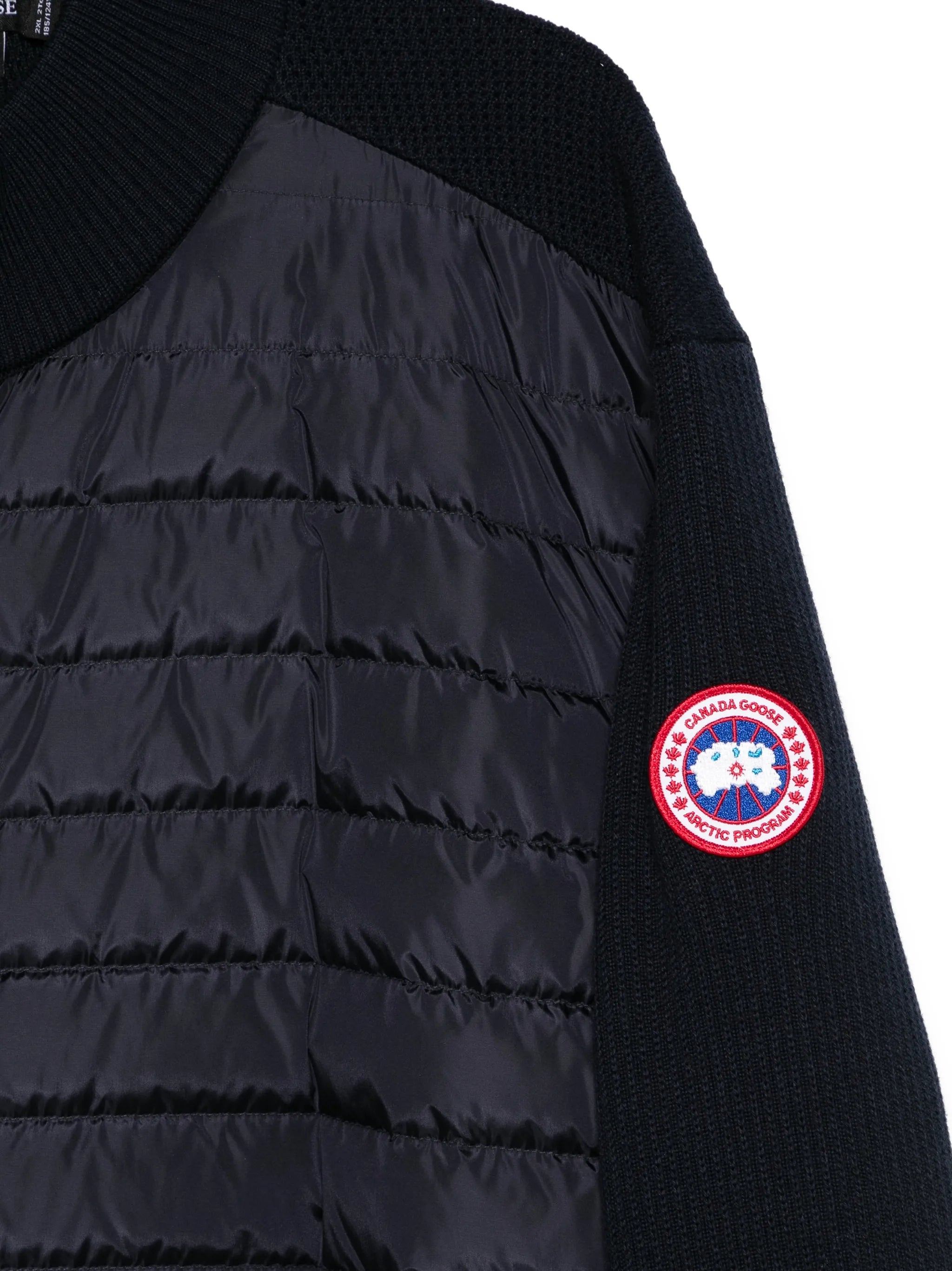 HyBridge® quilted knit jacket