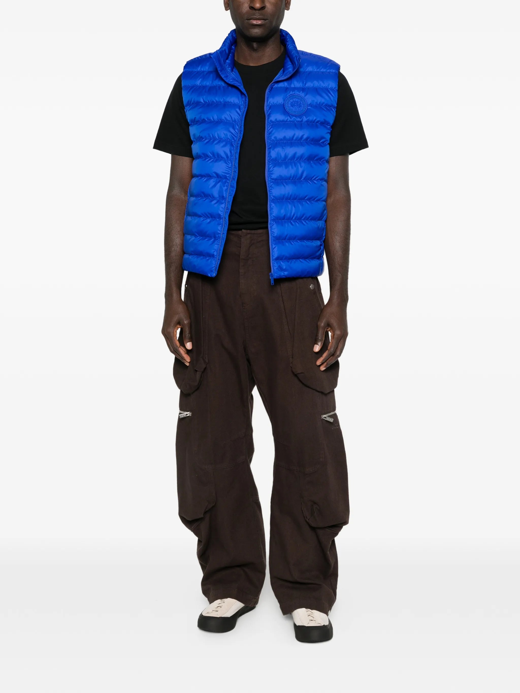 quilted zip stratus gilets