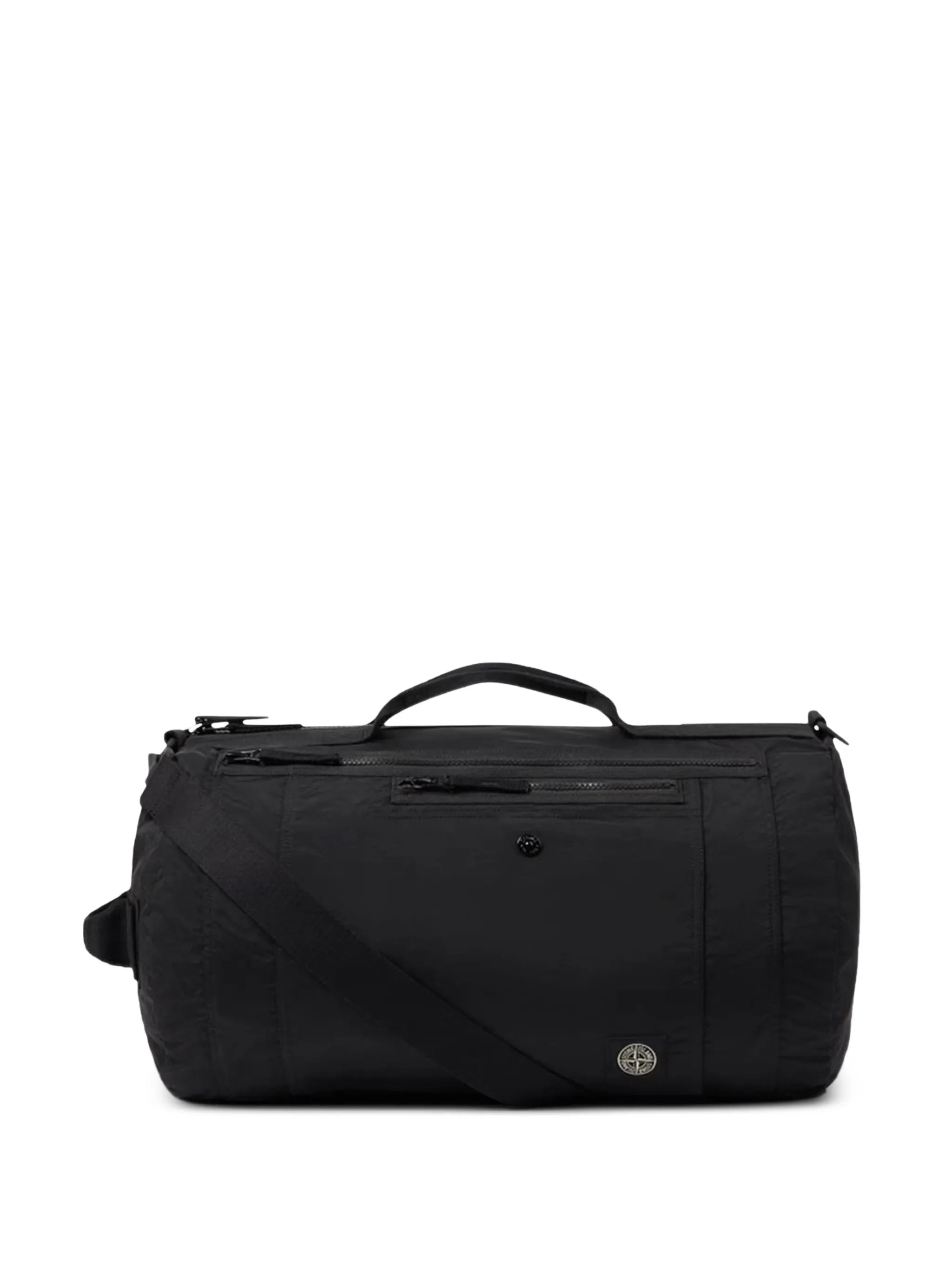 9200011 coated Nylon Metal in Econyl® duffle bag with removable strap