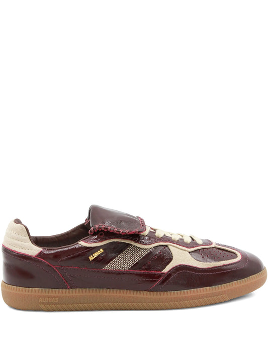 Tb.490 club patent leather sneakers