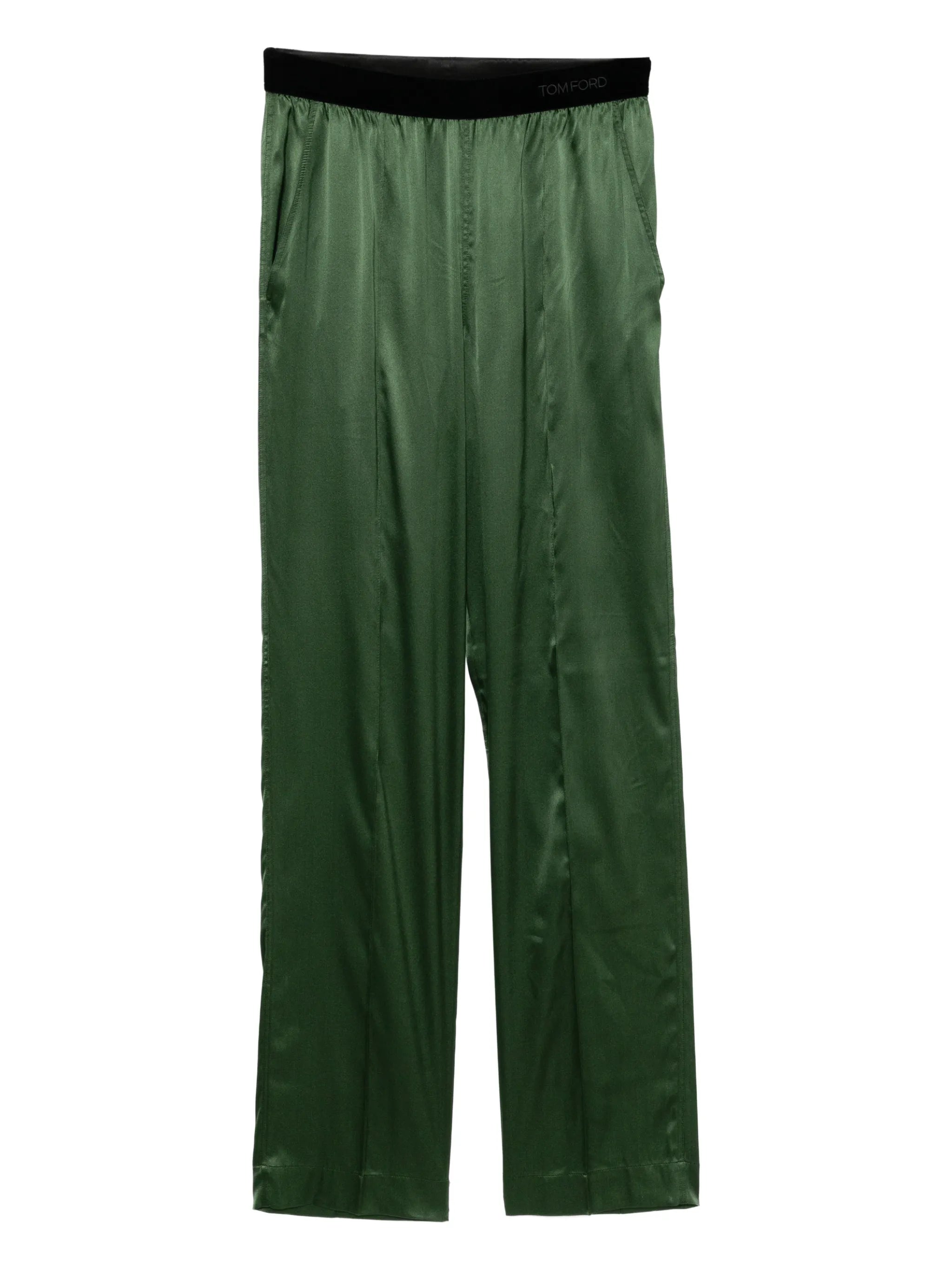 satin trousers