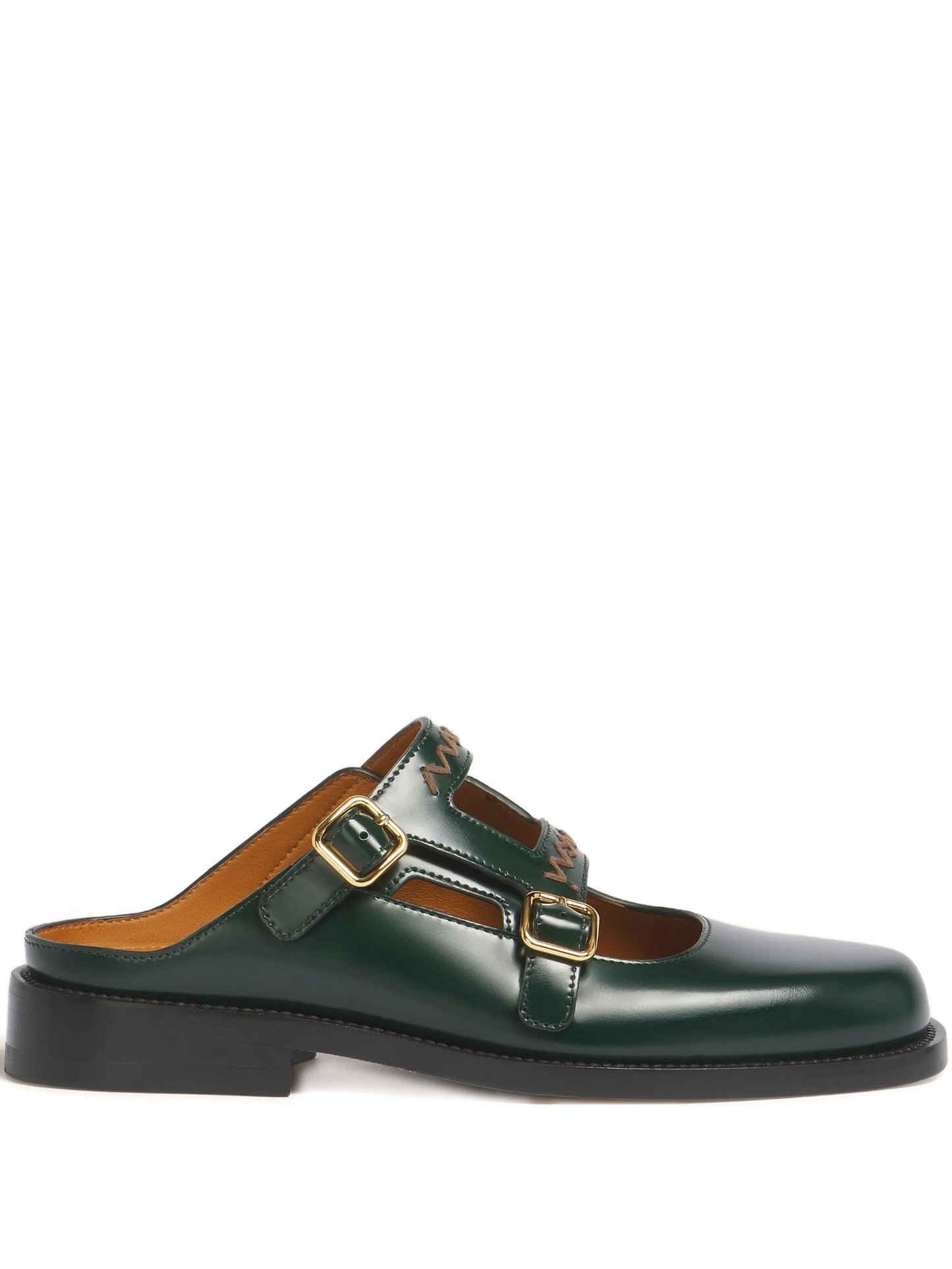 Bambi 3.0 buckle leather loafers