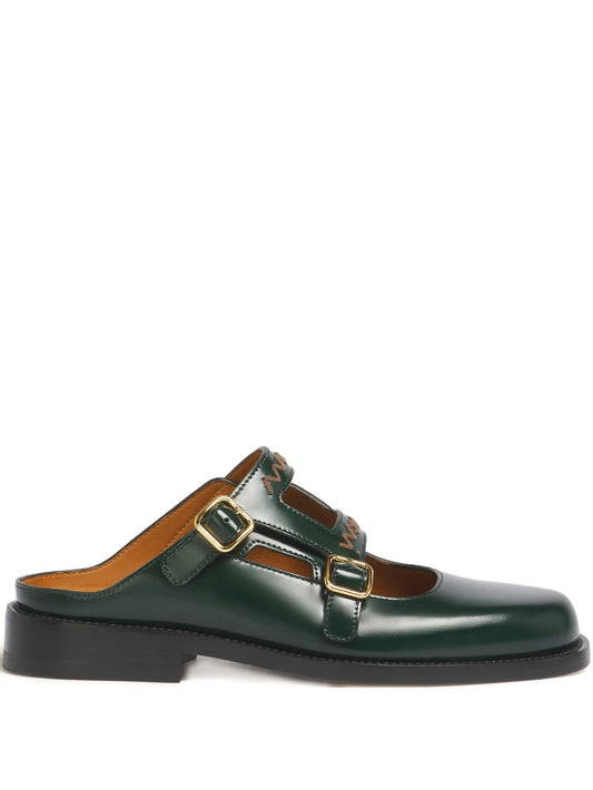 Bambi 3.0 buckle leather loafers